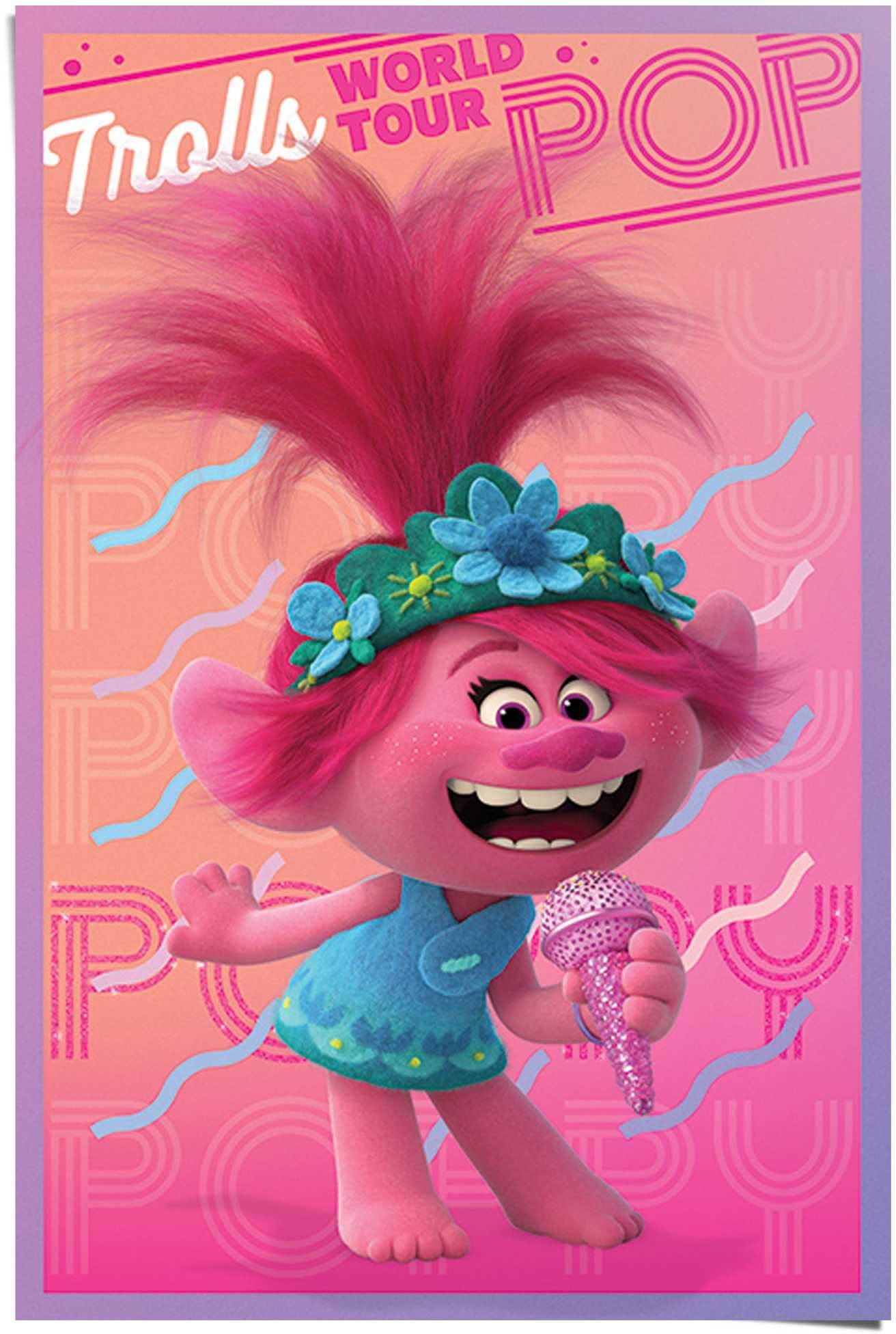 Reinders! Poster Trolls Welt Tour Poppy Prinzessin Abenteuer Musik Trollenwelt (1 stuk)