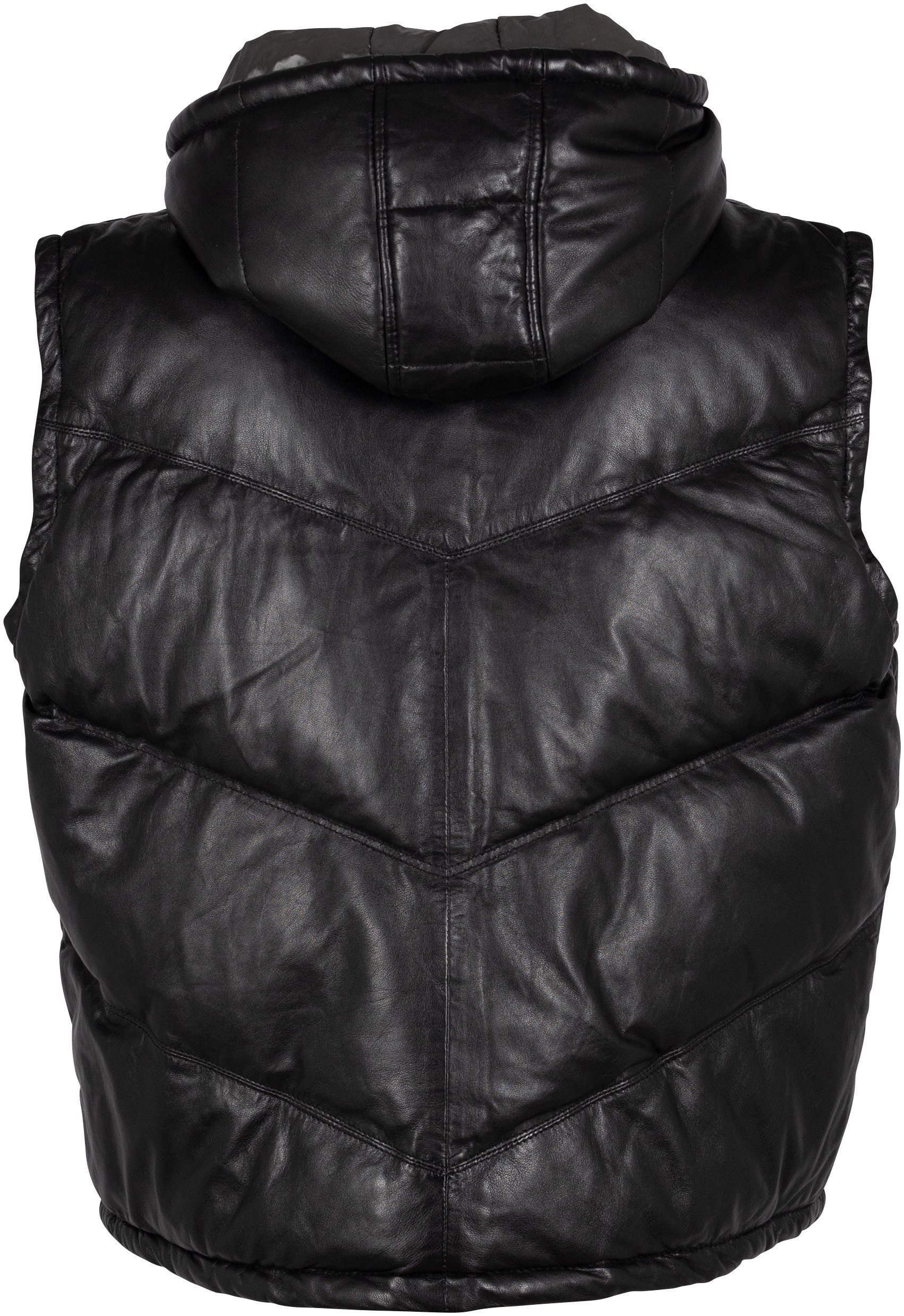 Gipsy Leren gilet GWNammi OS