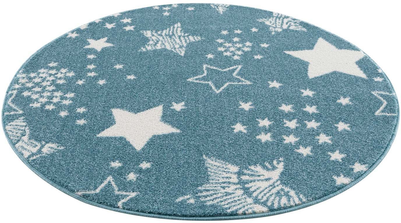 Carpet City Kindervloerkleed Anime9387 Sterretjes-vloerkleed, zachte pool, gemakkelijk in onderhoud, kinderkamer