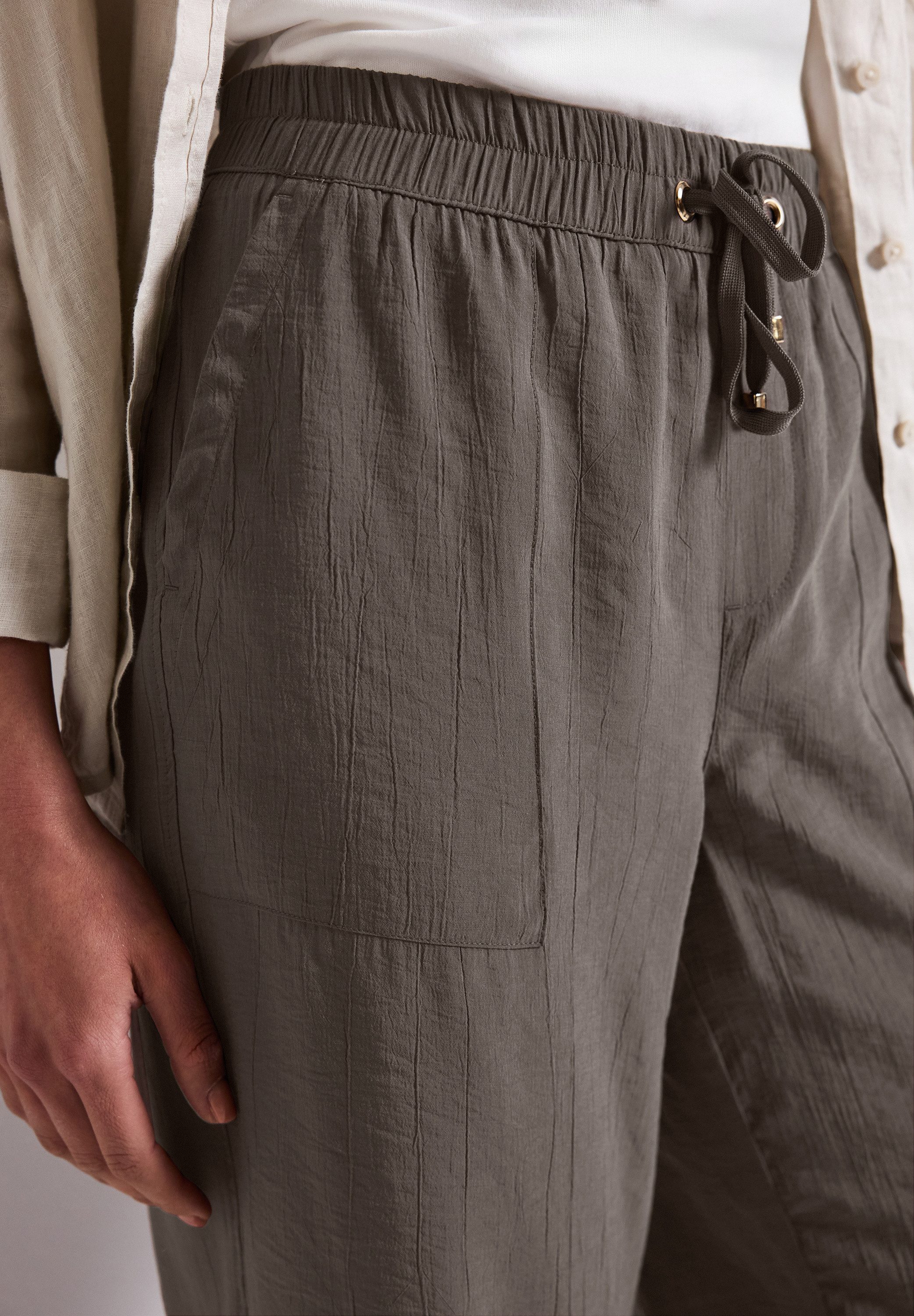 STREET ONE Stoffen broek