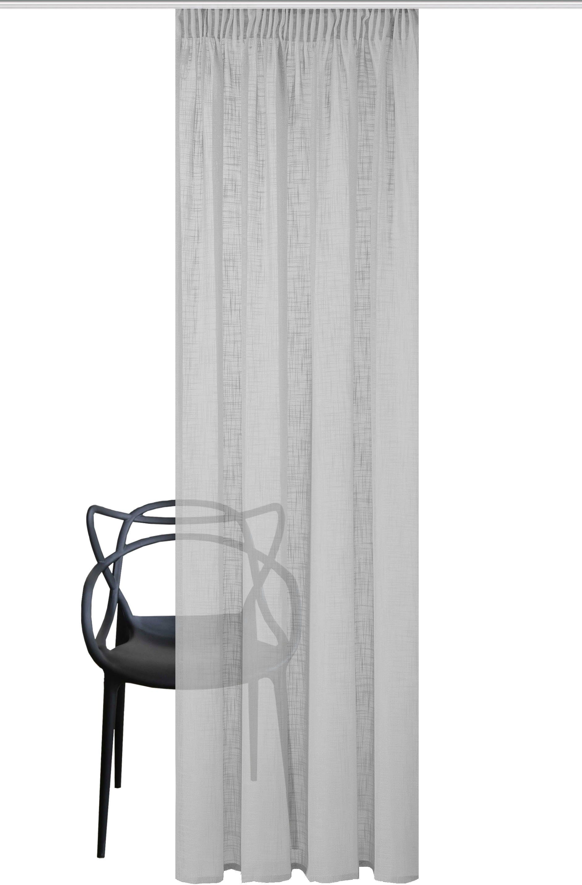 Home Basics Gordijn Softy Kombibandschal SOFTY uni (1 stuk)