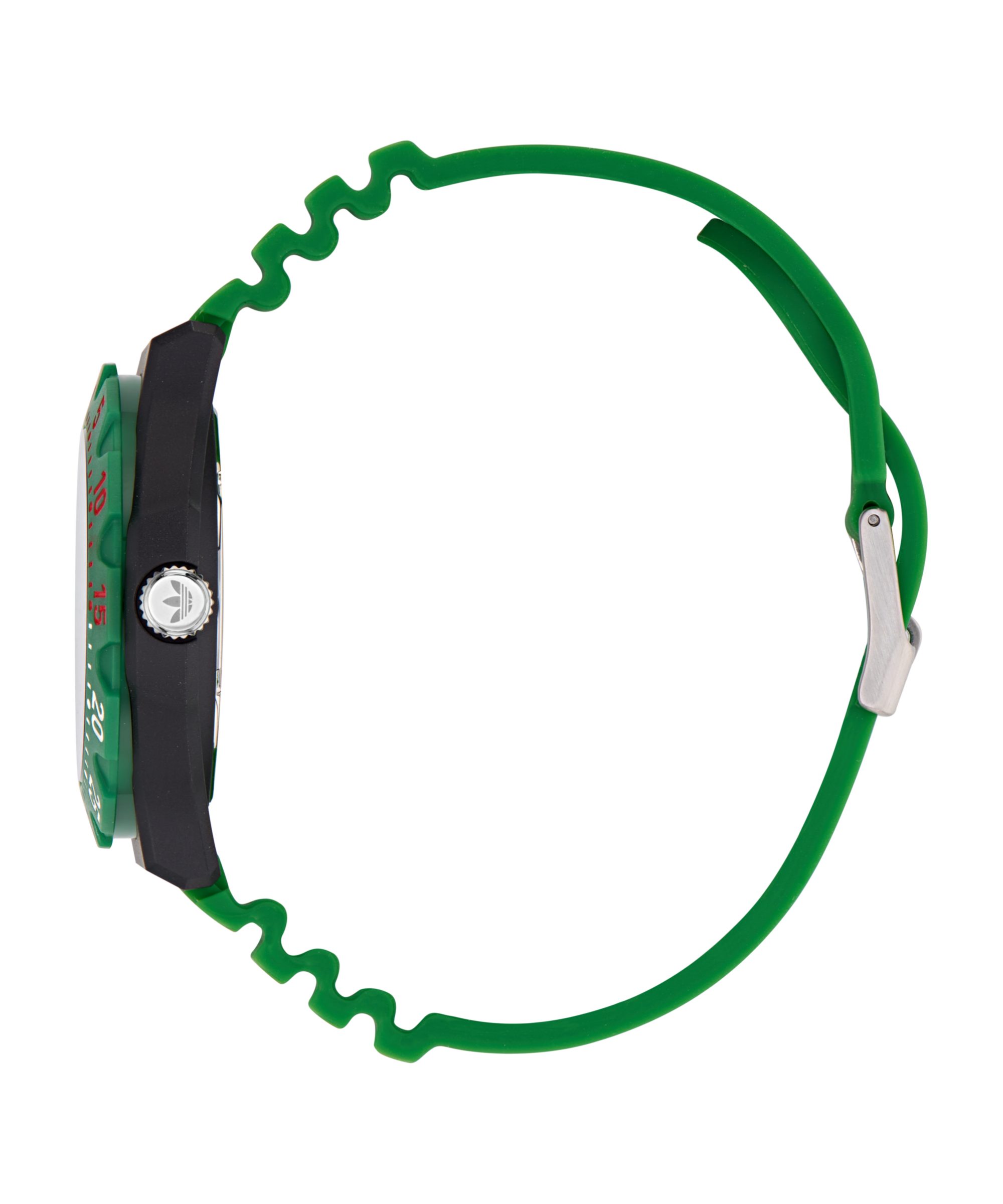 adidas Originals Kwartshorloge DISCOVERER TWO Horloge, herenhorloge, dameshorloge, siliconen armband, lichtgevende wijzers