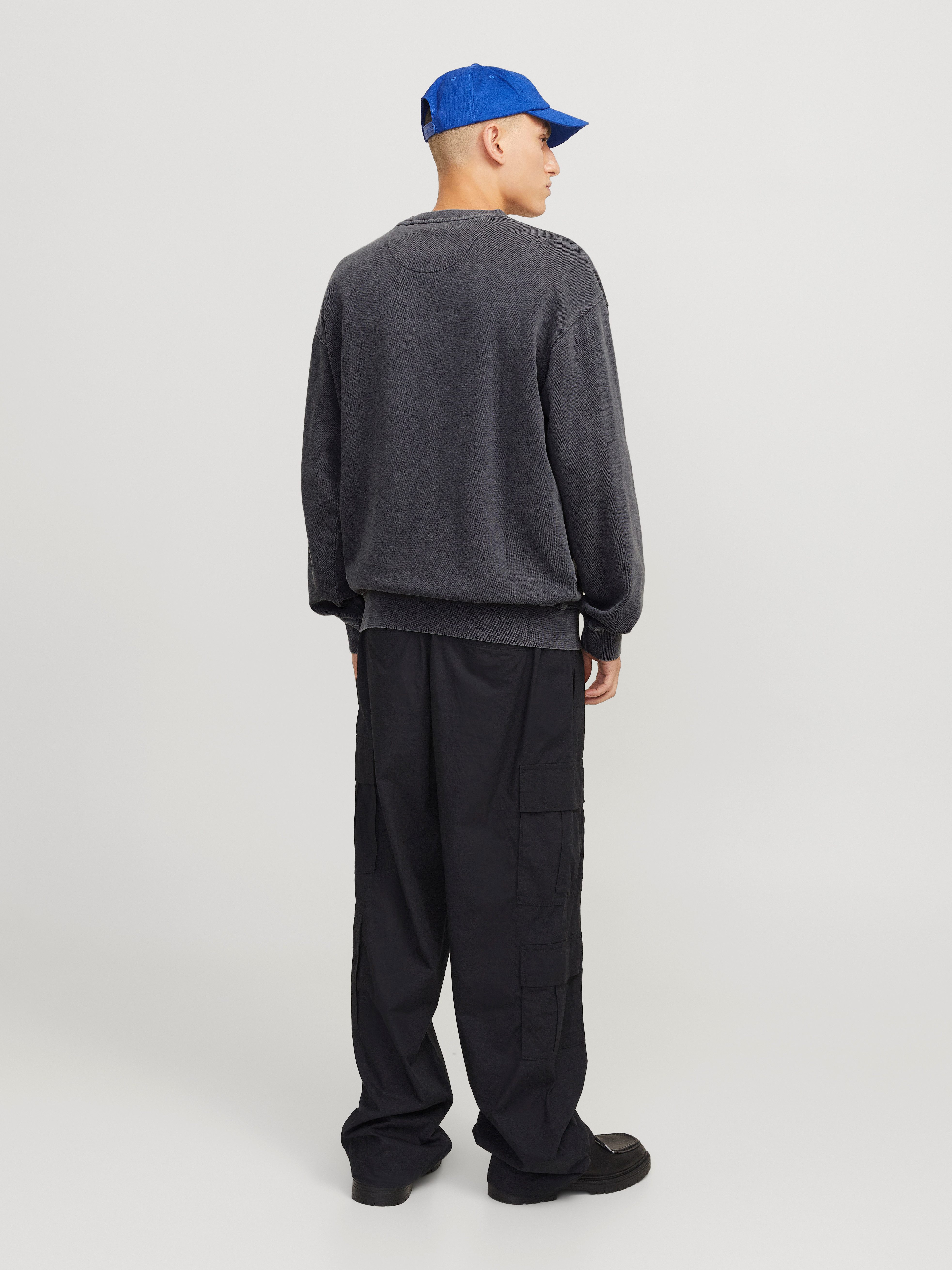 Jack & Jones Sweatshirt JJECHARGE FADED SWEAT CREW NECK NOOS