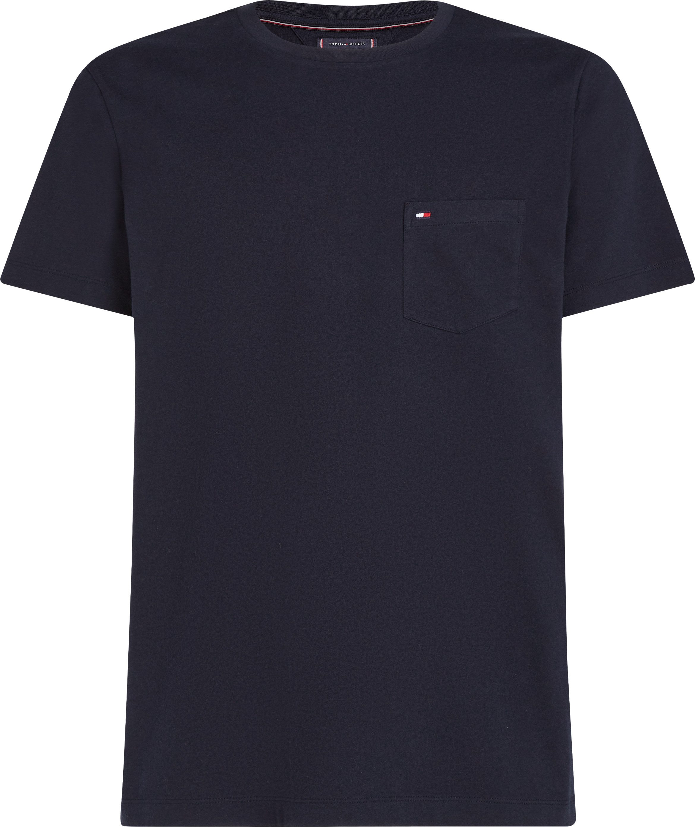 Tommy Hilfiger Shirt met ronde hals BT-ESSENTIAL SOLID POCKET TEE-B