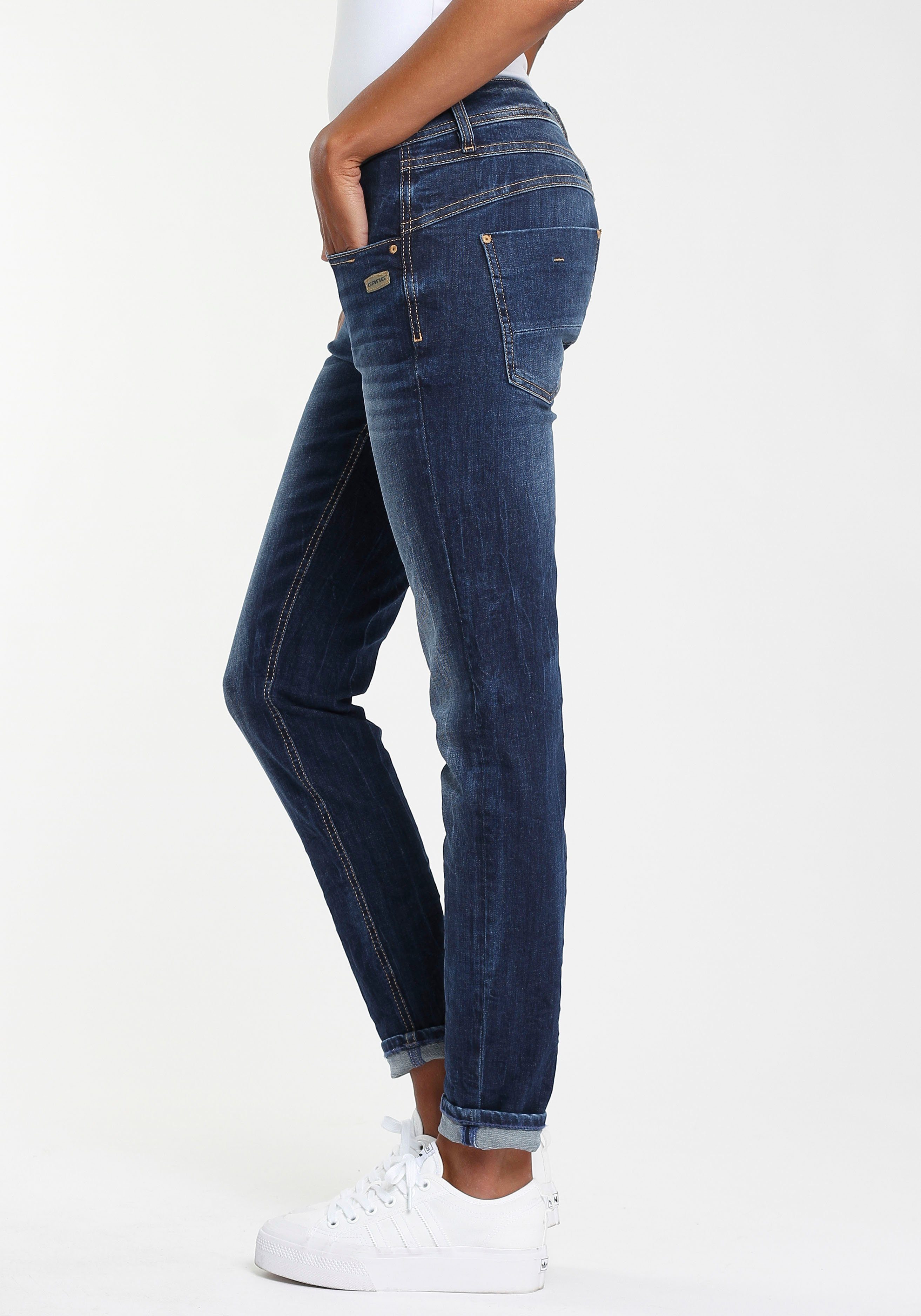 GANG Relax fit jeans 94AMELIE met dubbele rechter achterzak