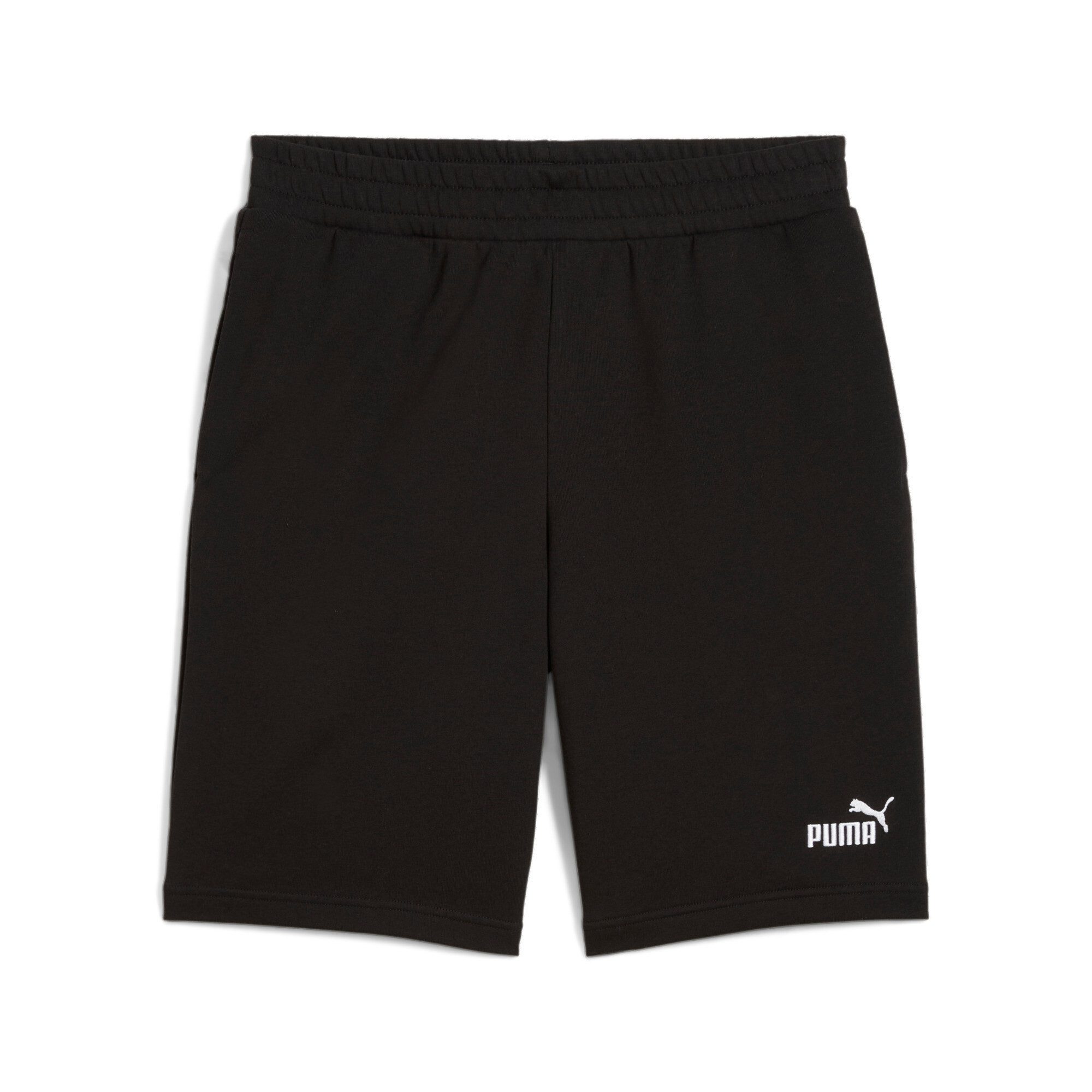 PUMA Trainingsshort ESS NO. 1 LOGO SHORTS 10" Sweatshorts met zacht French Terry materiaal