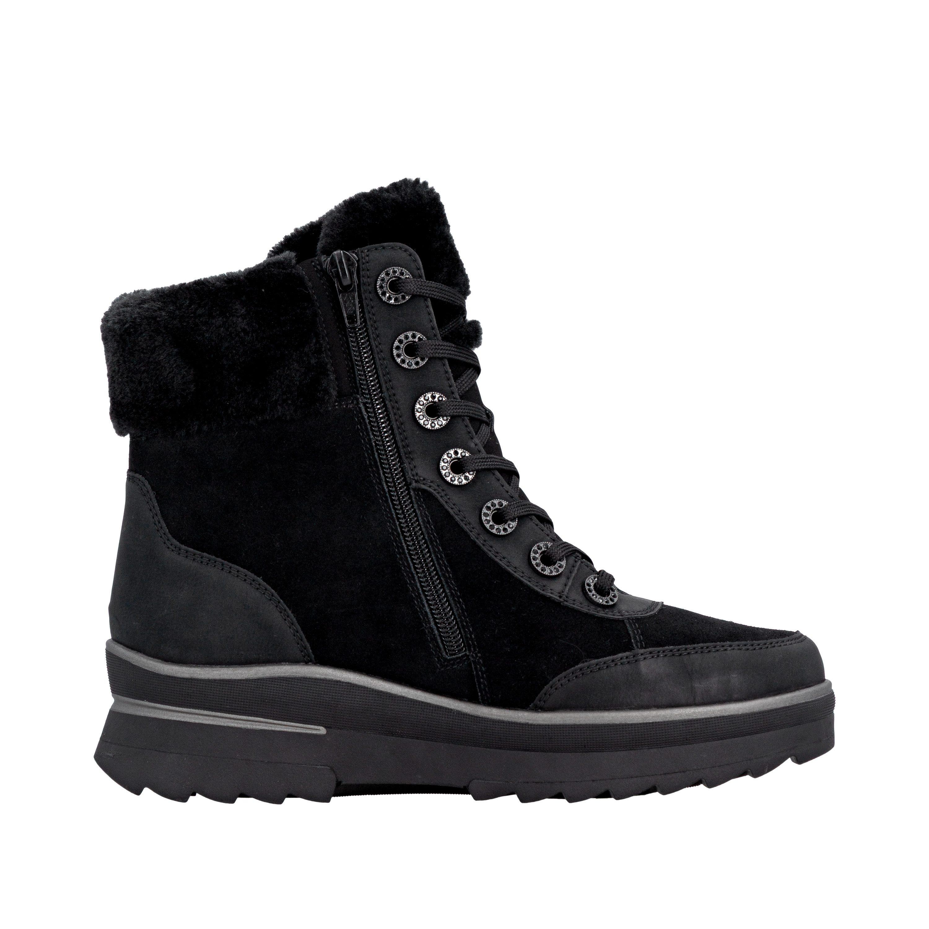 Remonte Winterlaarsjes Fiber Grip Winterlaarzen, outdoorboots met waterafstotend TEX-membraan