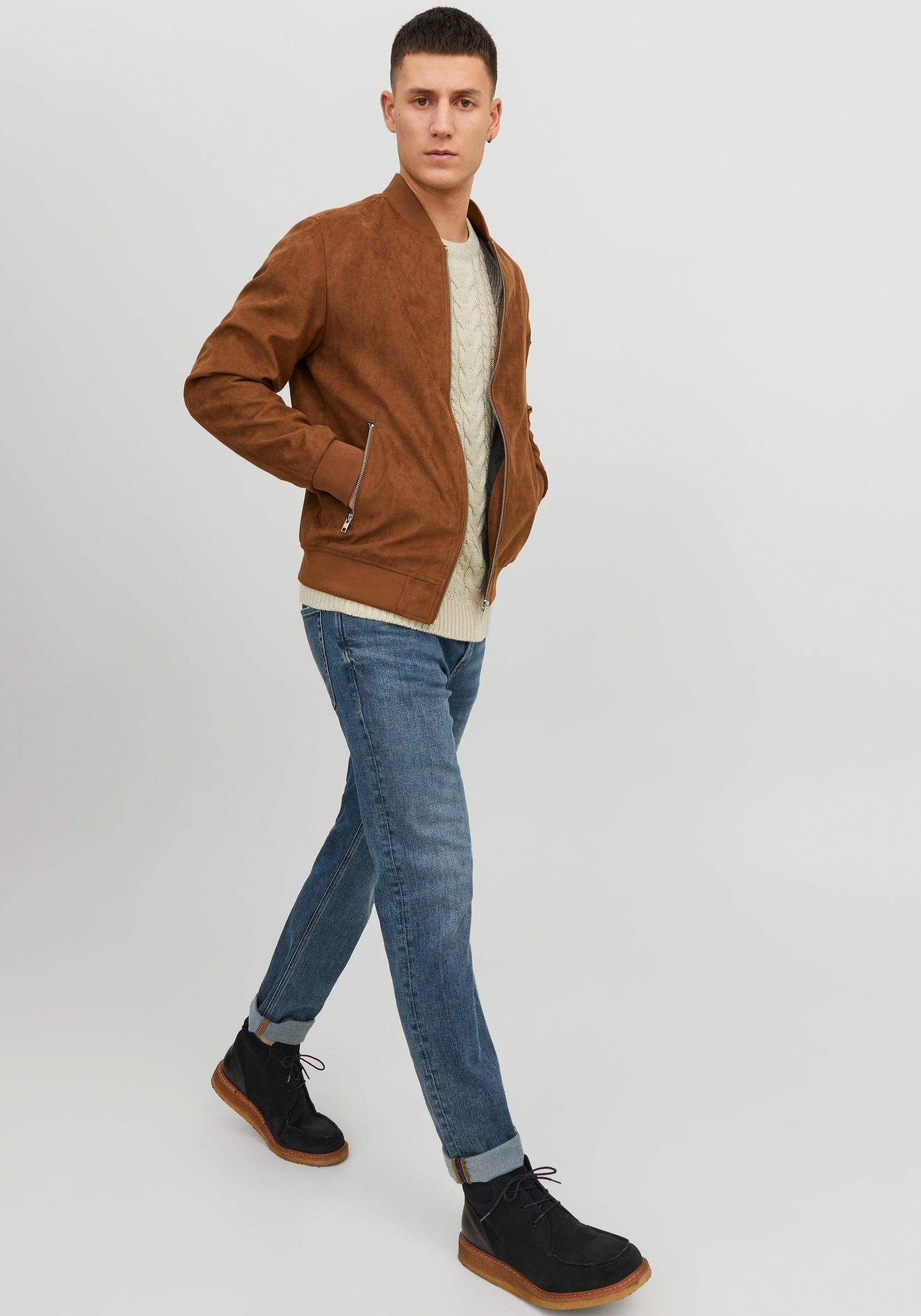 Jack & Jones Blouson JJEROCKY FAUX SUEDE BOMBER NOOS