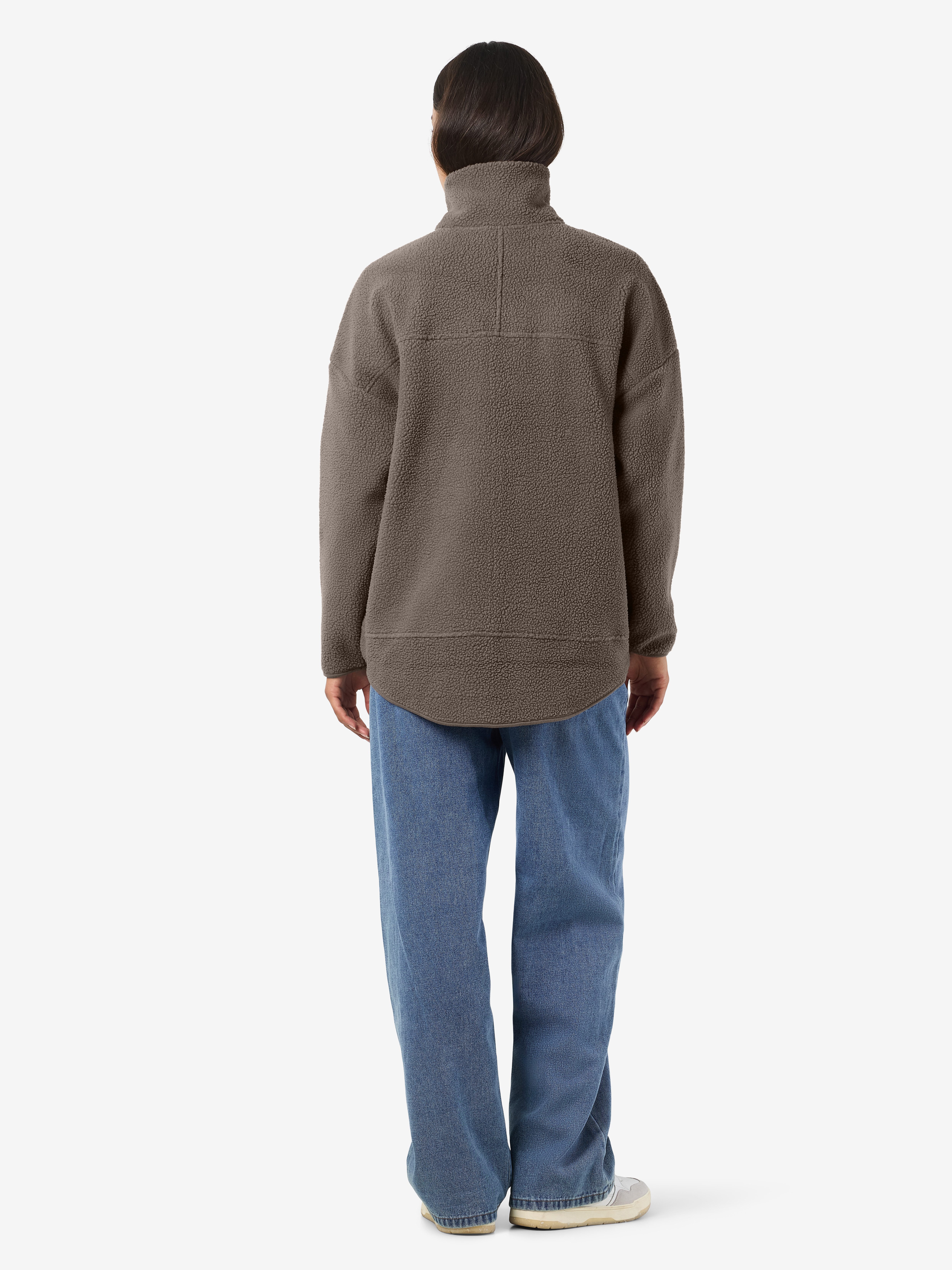 Noisy may Fleecejack NMCOZY L/S ZIP SWEATER JRS NOOS