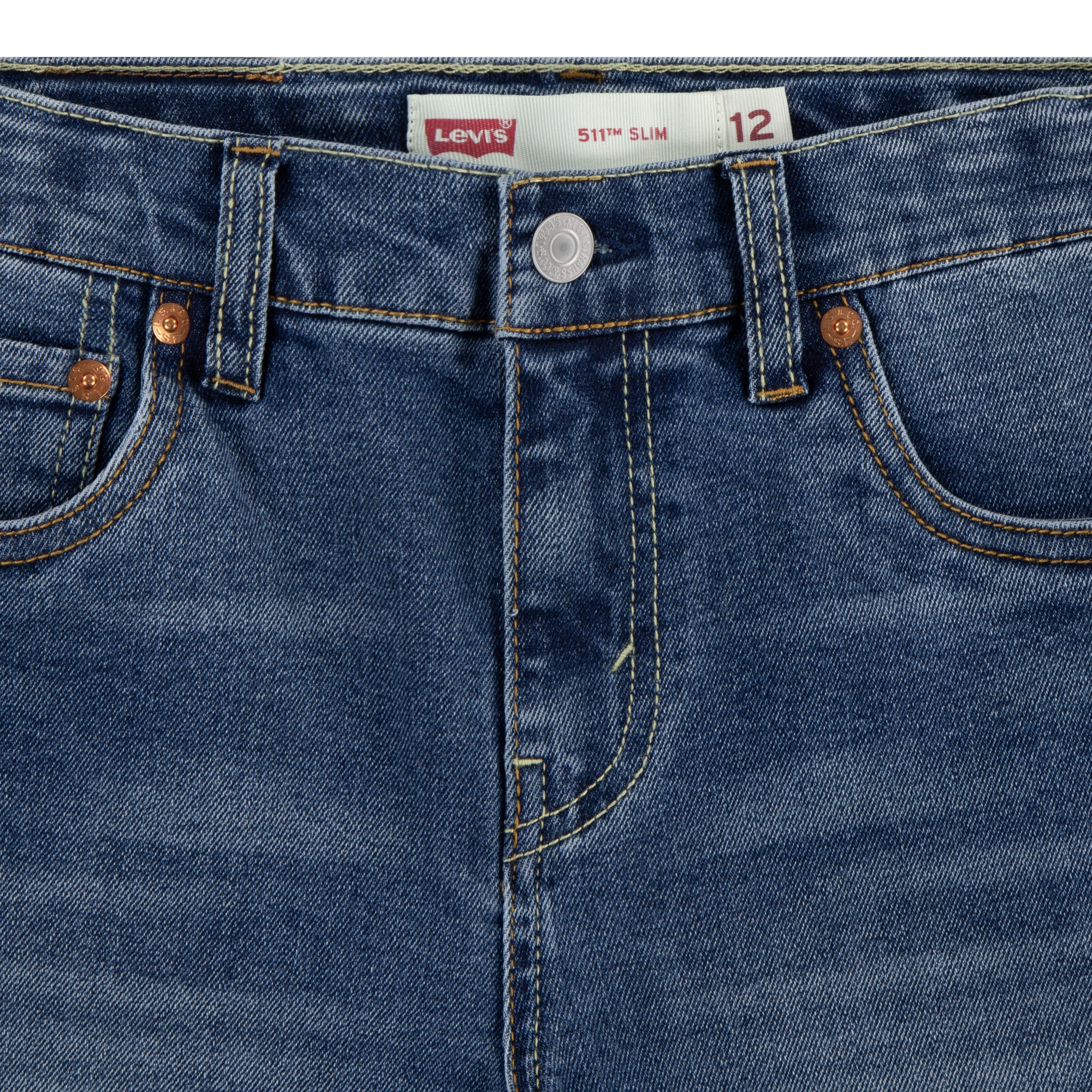 Levi's Kidswear Jeansshort LVB NEW 511 SLIM FIT DENIM SHORT