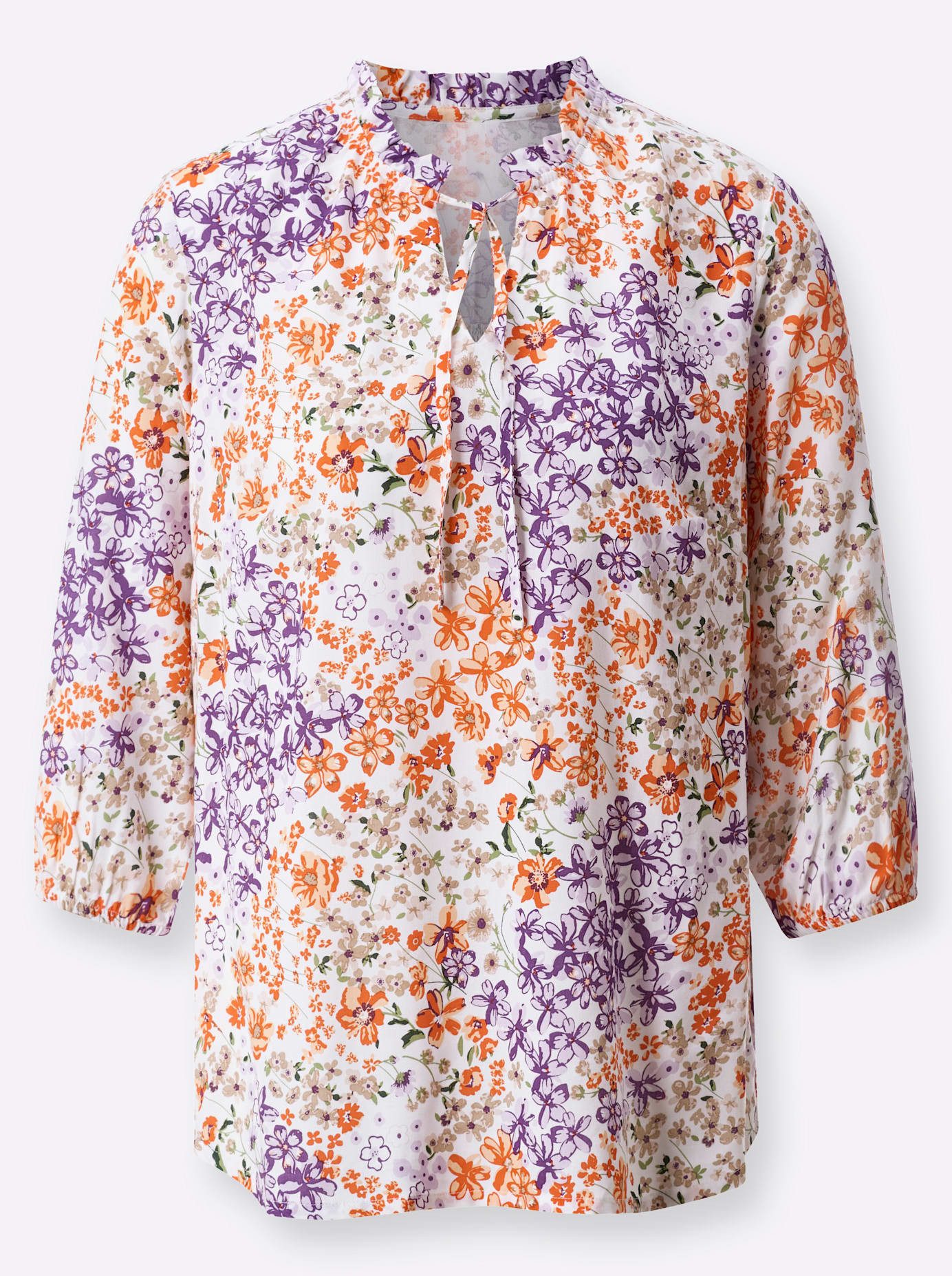 Classic Basics Gedessineerde blouse