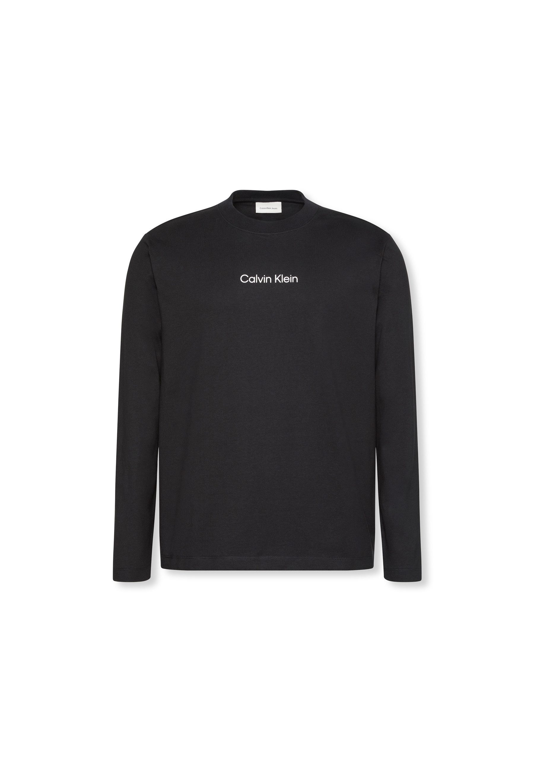 Calvin Klein Shirt met lange mouwen LS RLXD STANDARD LOGO CREWNK TEE