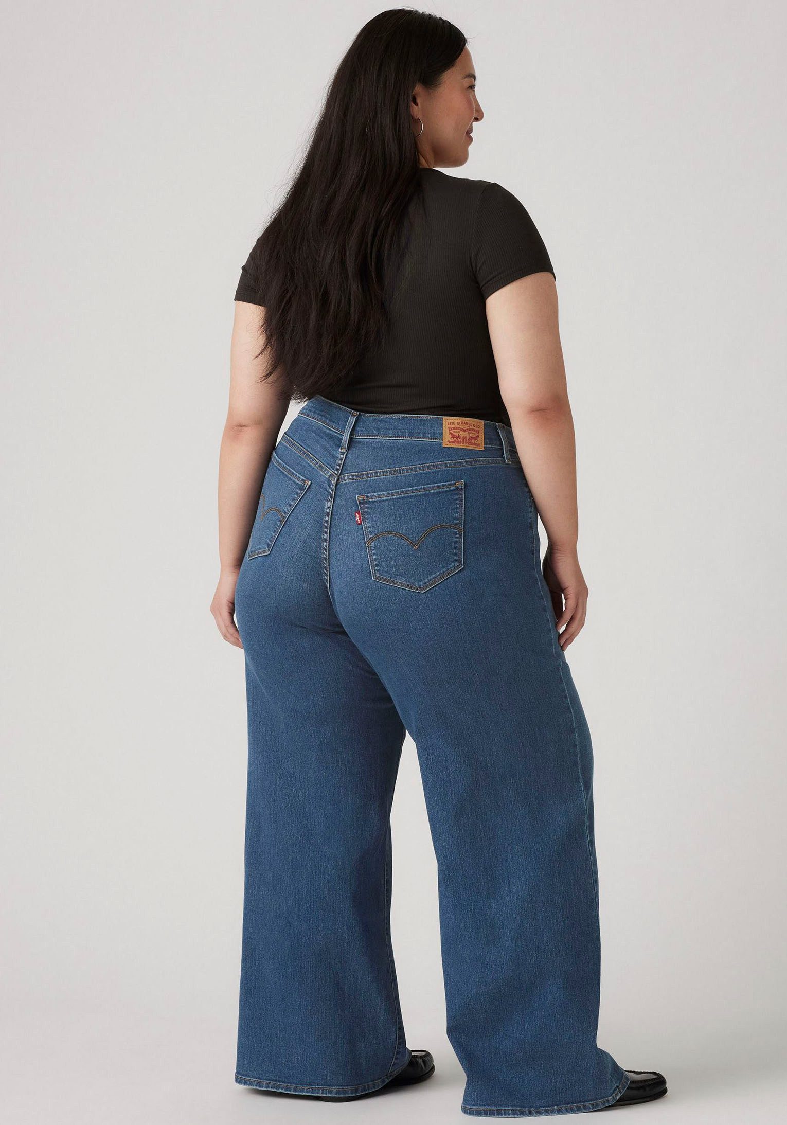 Levi's® Plus Wijde jeans PL 318 SHAPING in five-pocketsstijl