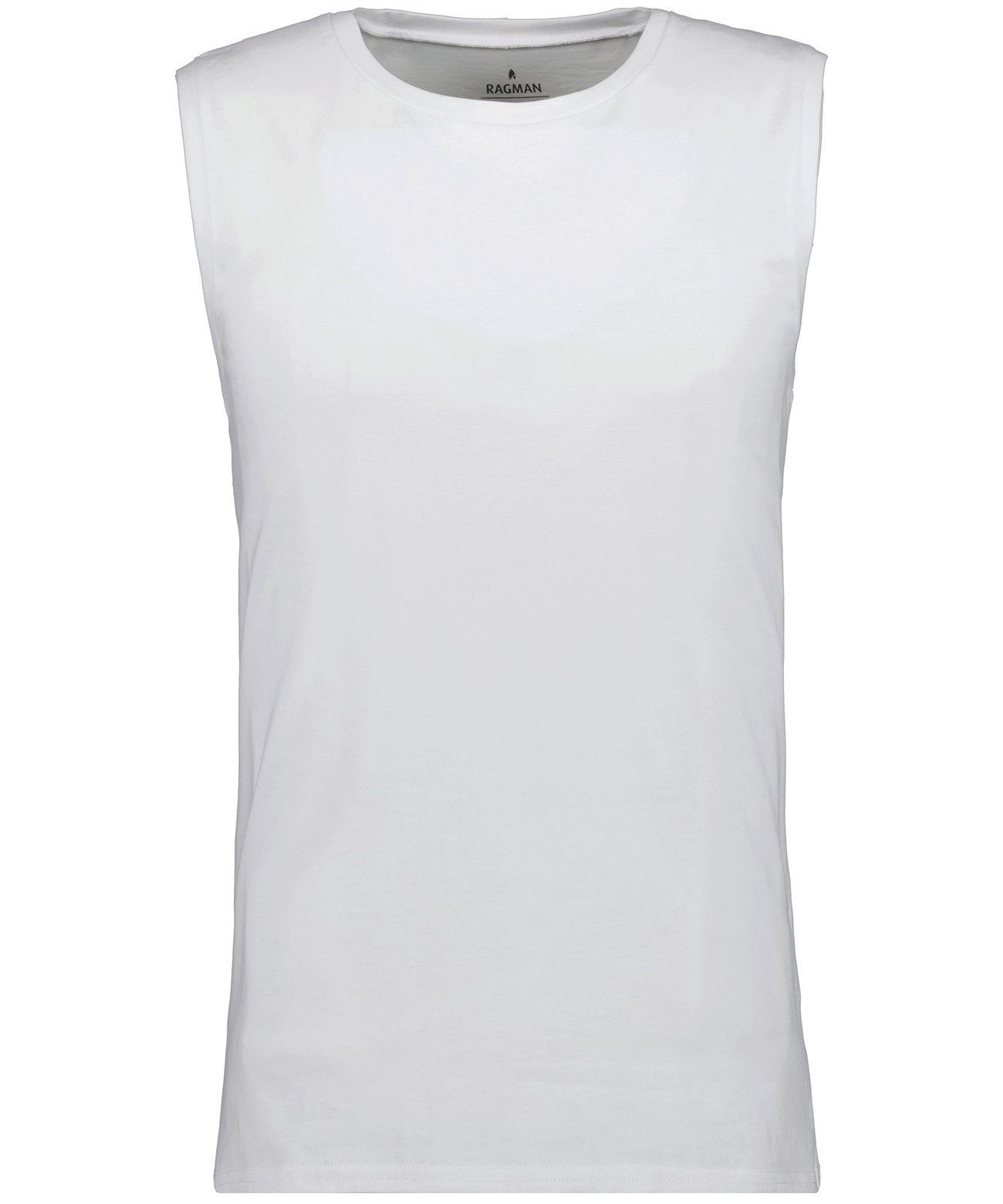 RAGMAN Muscle-shirt heren t-shirts maat XL wit