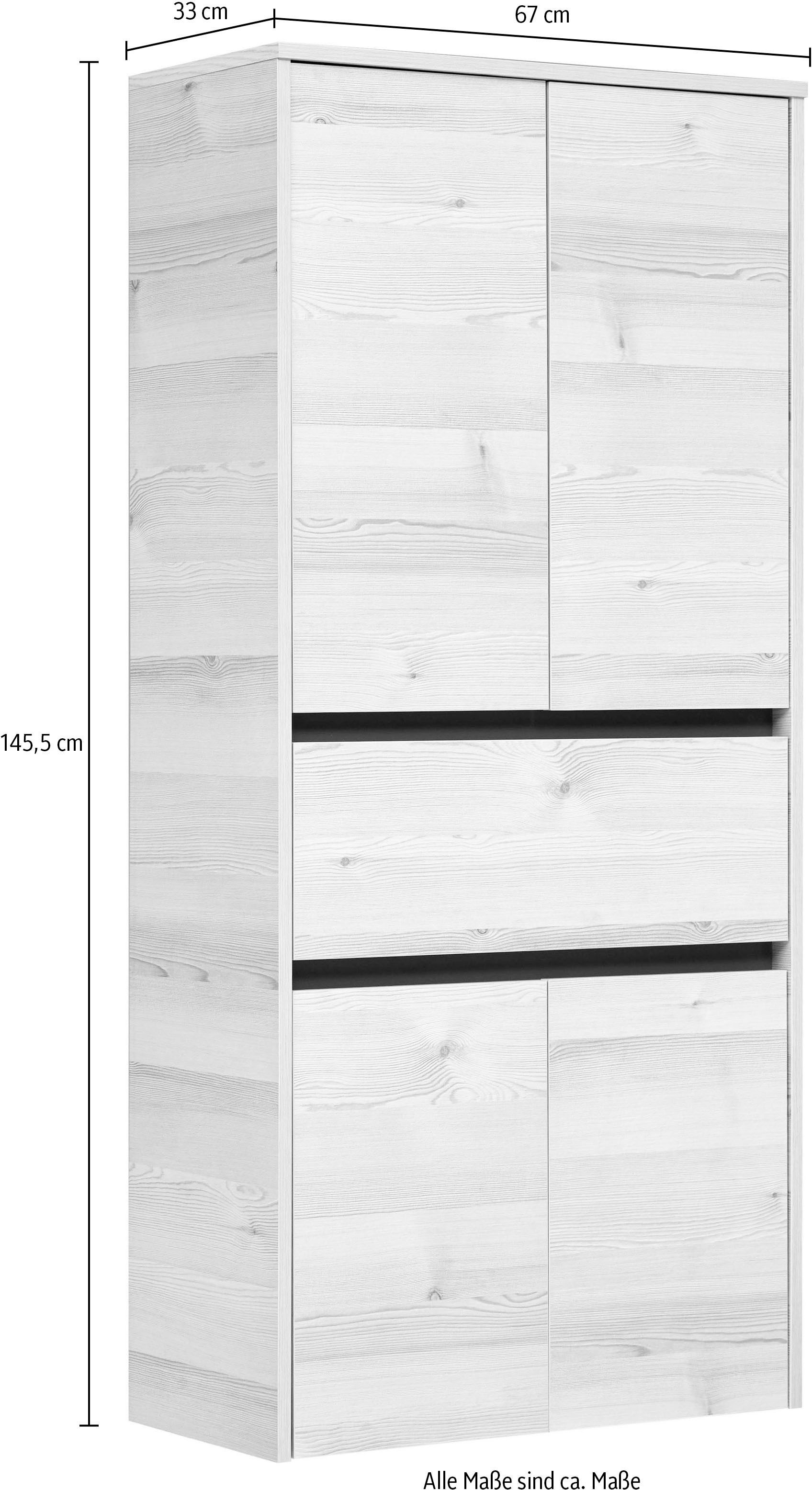 Saphir Halfhoge kast Quickset 393