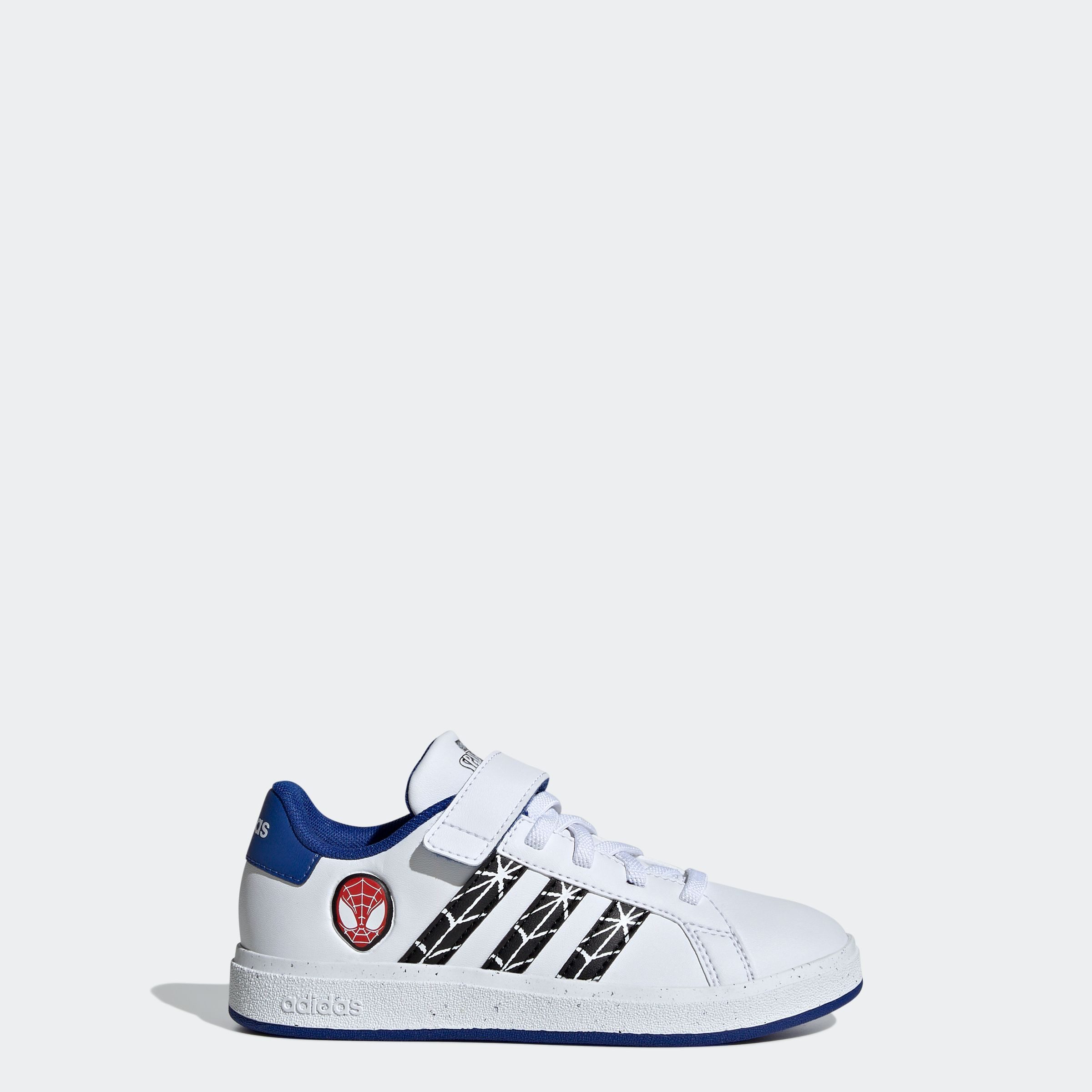 adidas Sportswear Sneakers MARVEL’S SPIDER-MAN GRAND COURT KIDS Design geïnspireerd op de adidas Superstar