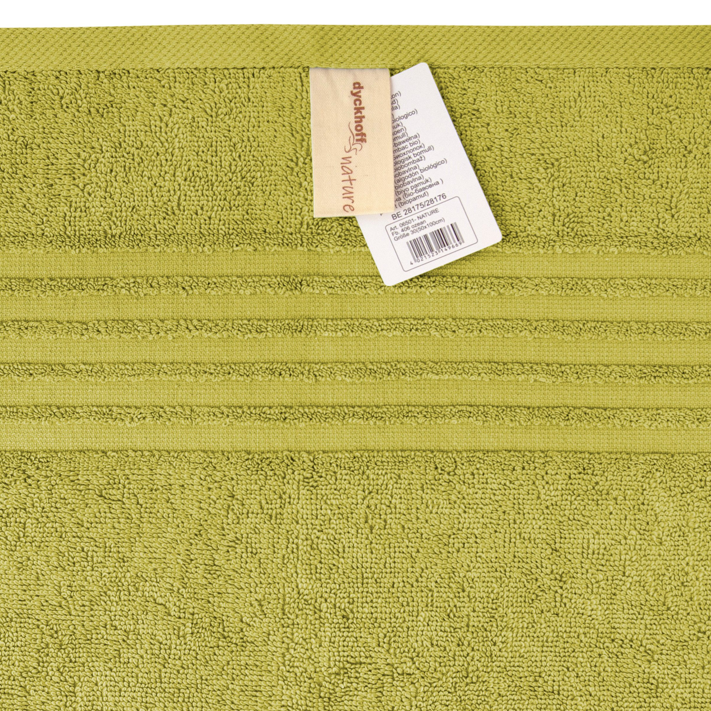 Dyckhoff Handdoekenset Naturel in 3-delige of 6-delige set verkrijgbaar (set, 3 stuks)