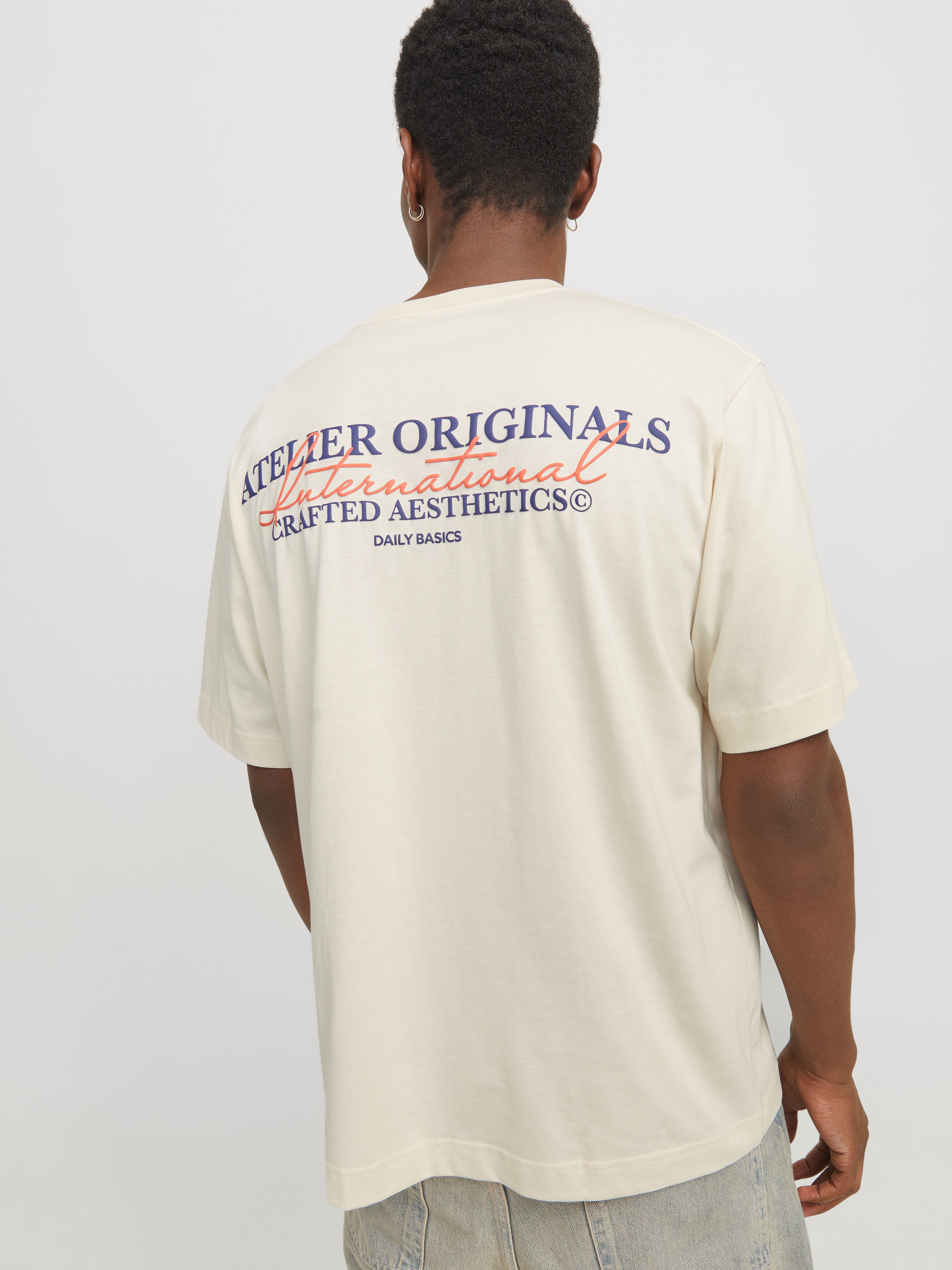 Jack & Jones T-shirt JORISLINGTON TYPE TEE SS CREW NECK SN