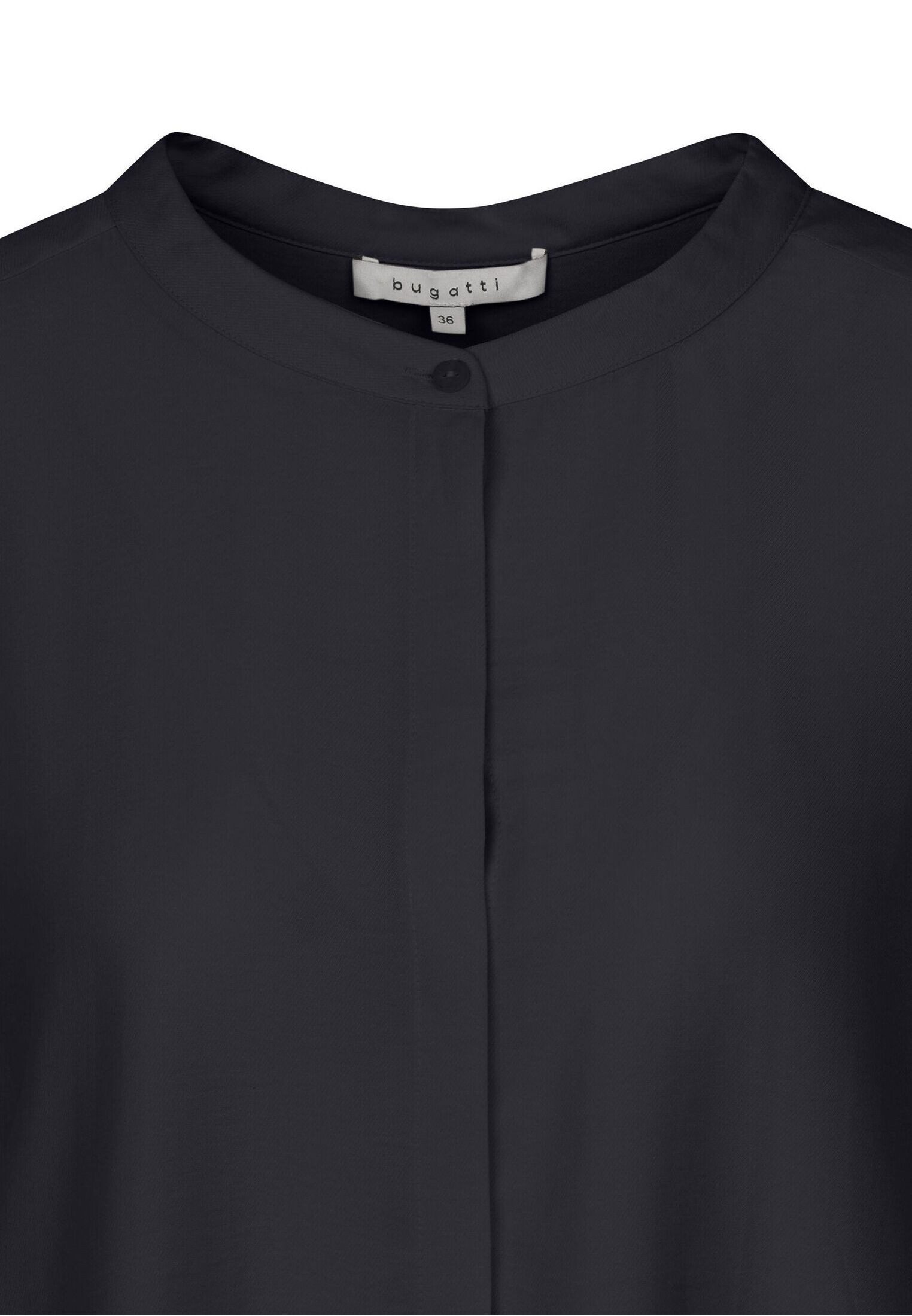 Bugatti Blouse met lange mouwen met ronde hals