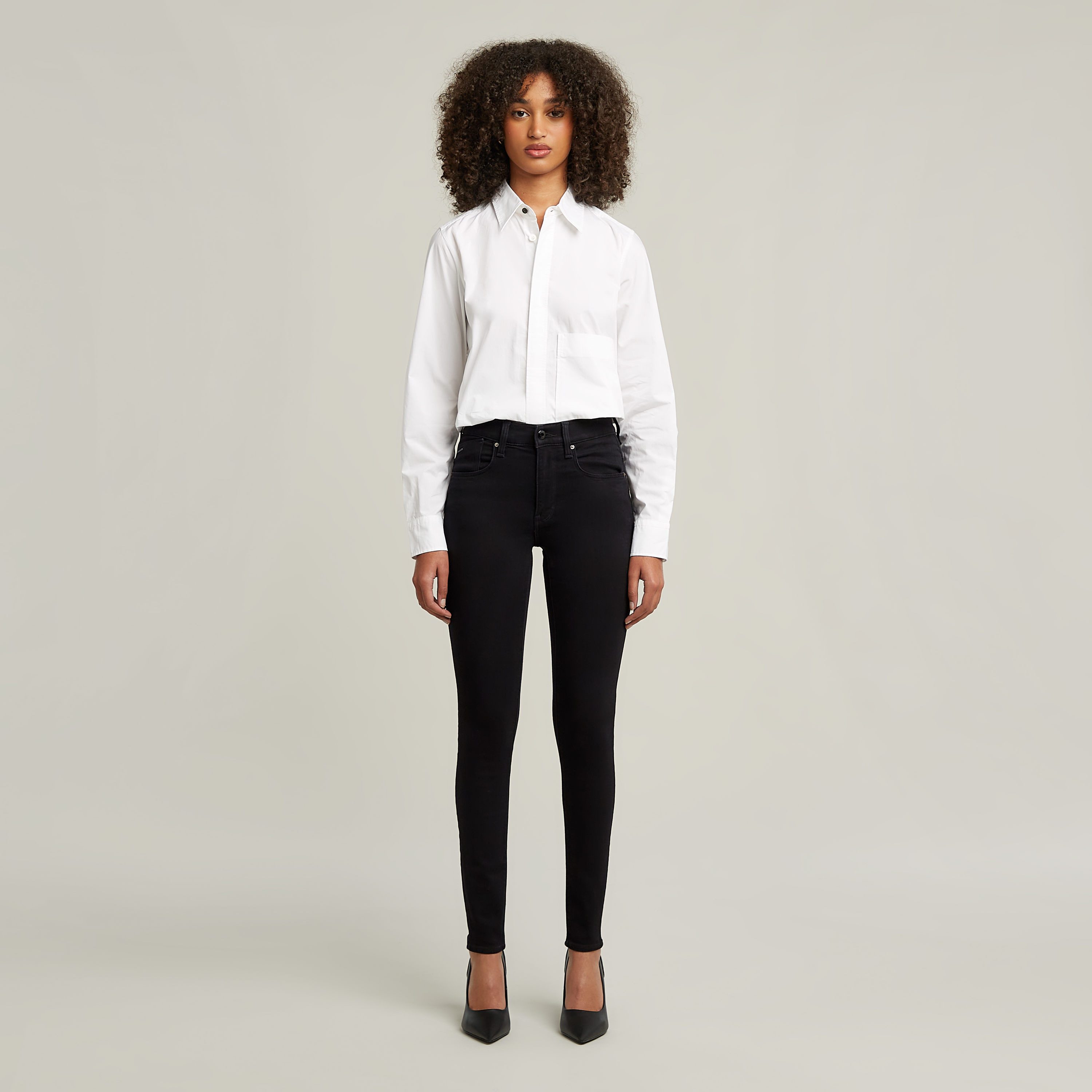 G-Star RAW Skinny fit jeans Lhana met wellnessfactor door het stretchaandeel