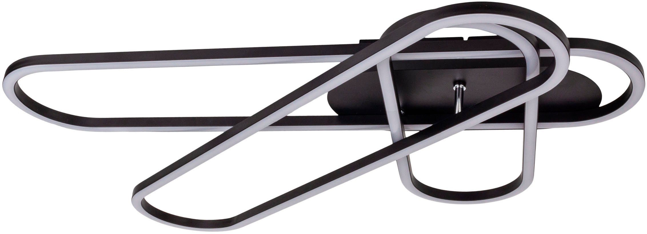 näve Led-plafondlamp CARLON Dimbaar, CCT-functie, geheugenfunctie, nachtlichtfunctie, timer (2 stuks)