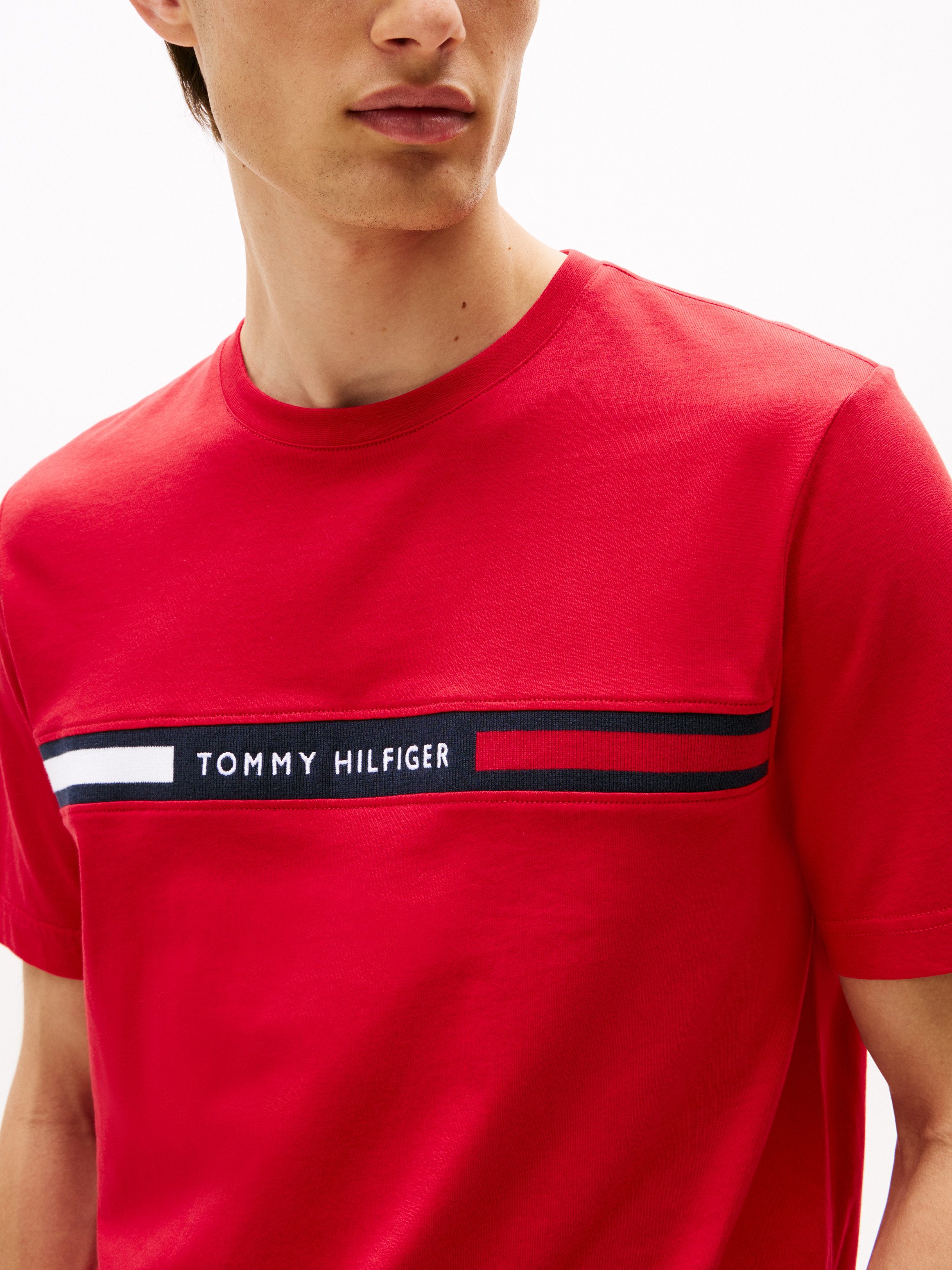 Tommy Hilfiger T-shirt HILFIGER CHEST INSERT TEE