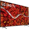 lg lcd-led-tv 82up80009la, 207 cm - 82 ", 4k ultra hd, smart-tv, (tot 120 hz) | lg local contrast | a7 gen4 4k ai-processor | spraakondersteuning | dolby vision iq™ | dolby atmos zwart