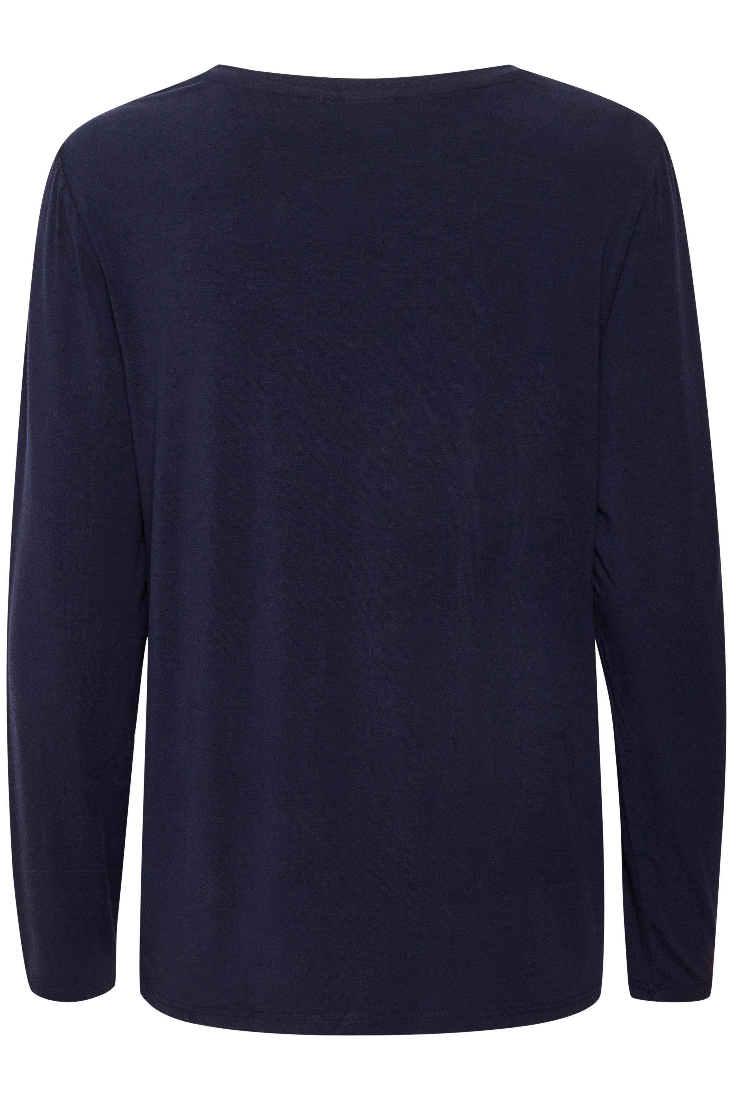 Saint Tropez Klassieke blouse AdeliaSZ V-N LS Blouse