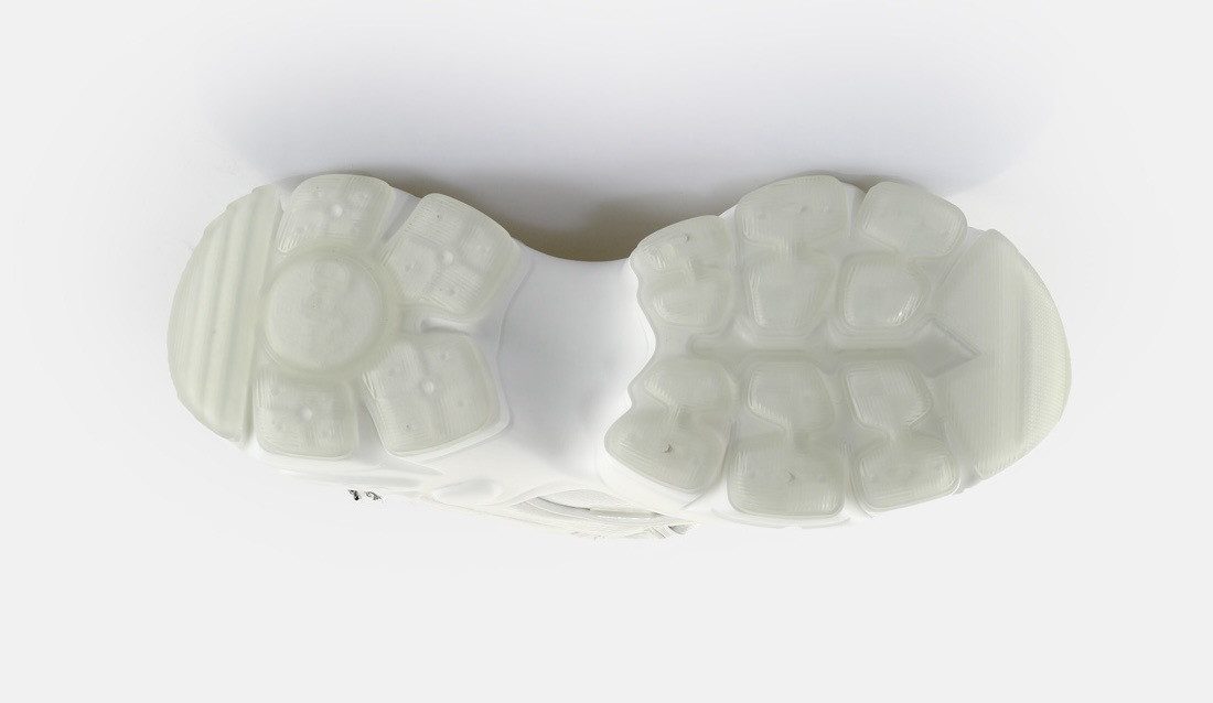 Buffalo Sneakers BINARY ICE 3.0 , vrijetijdsschoen, chunky sneaker, veterschoen met sieraandelen