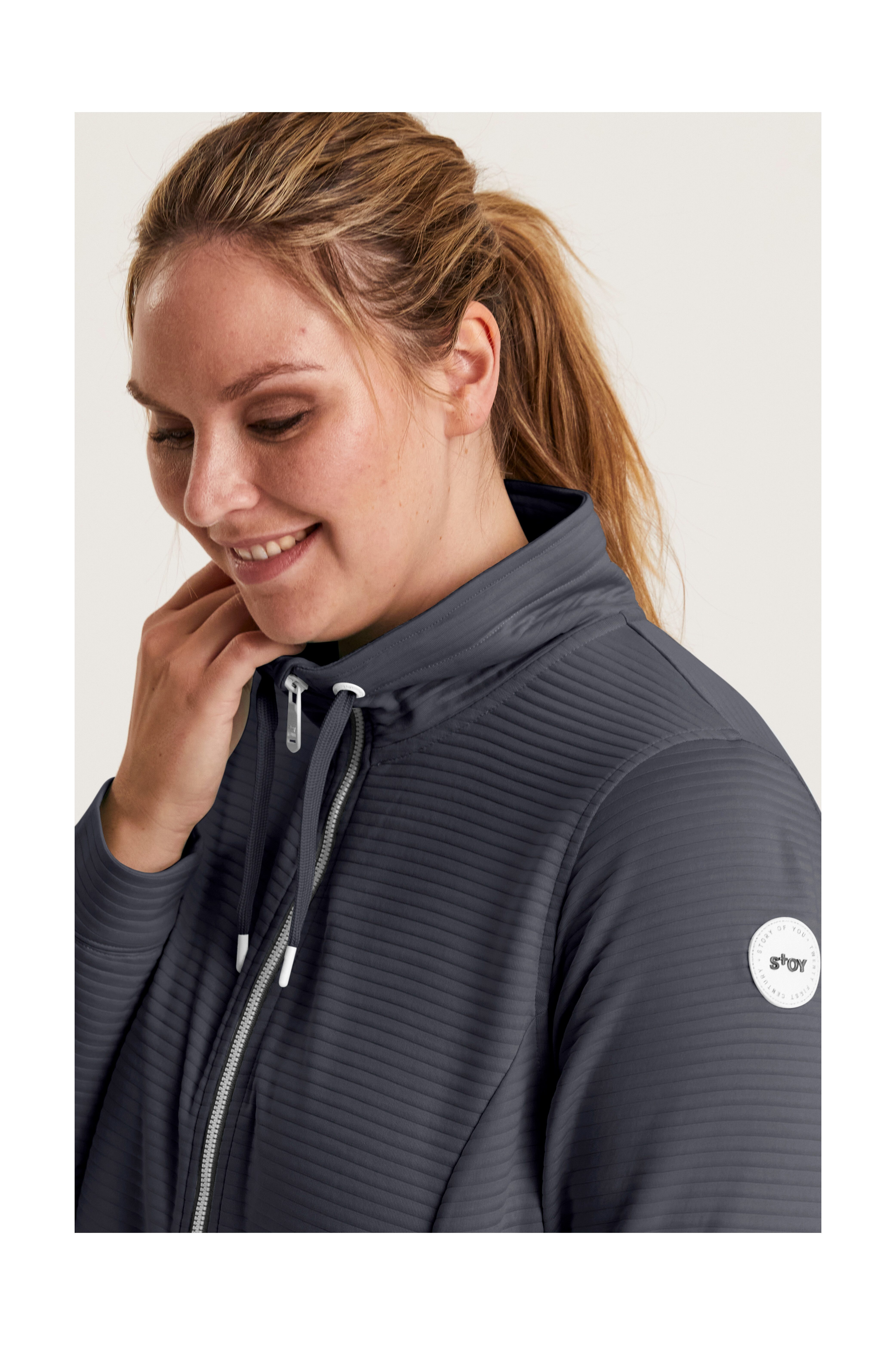 STOY Vest STS 13 WMN FLX JCKT Lichte powerstretchjas met 4-weg stretch en kinbescherming