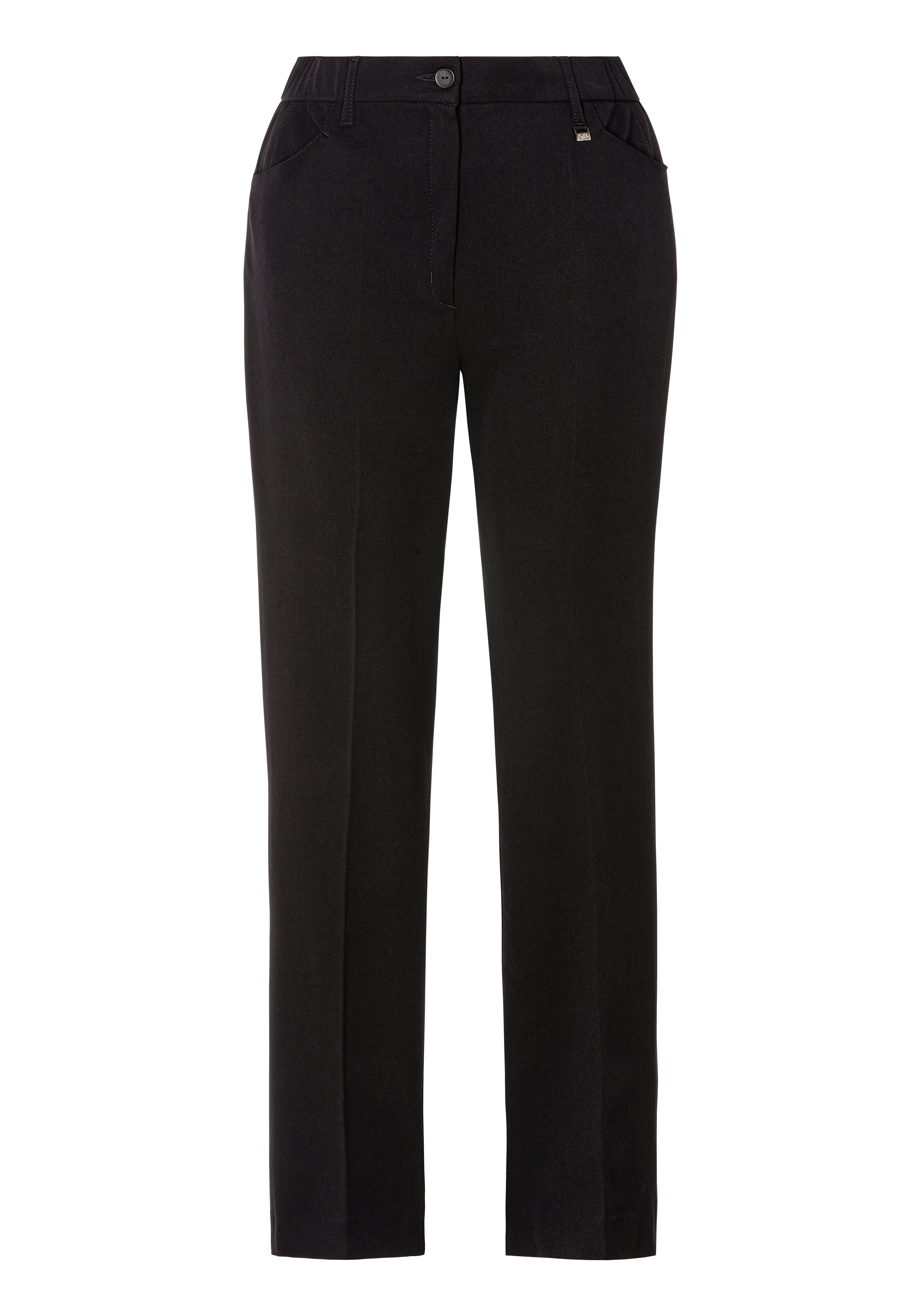 KjBRAND Stoffen broek Bea in Bi-Stretch Kamgarenlook met Persplooien