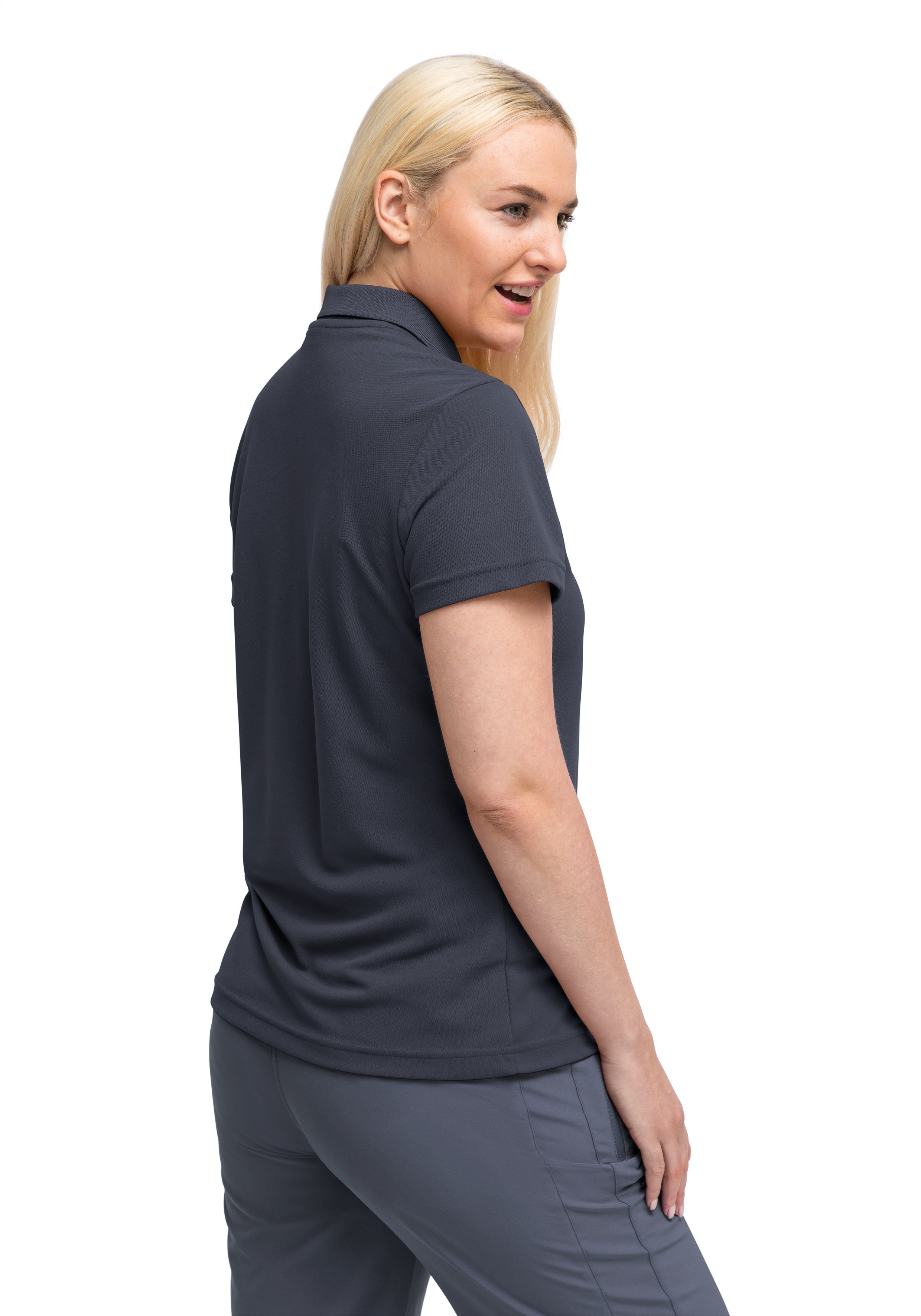 Maier Sports Functioneel shirt Ulrike Dames polo, pique poloshirt, snel drogend outdoor-shirt