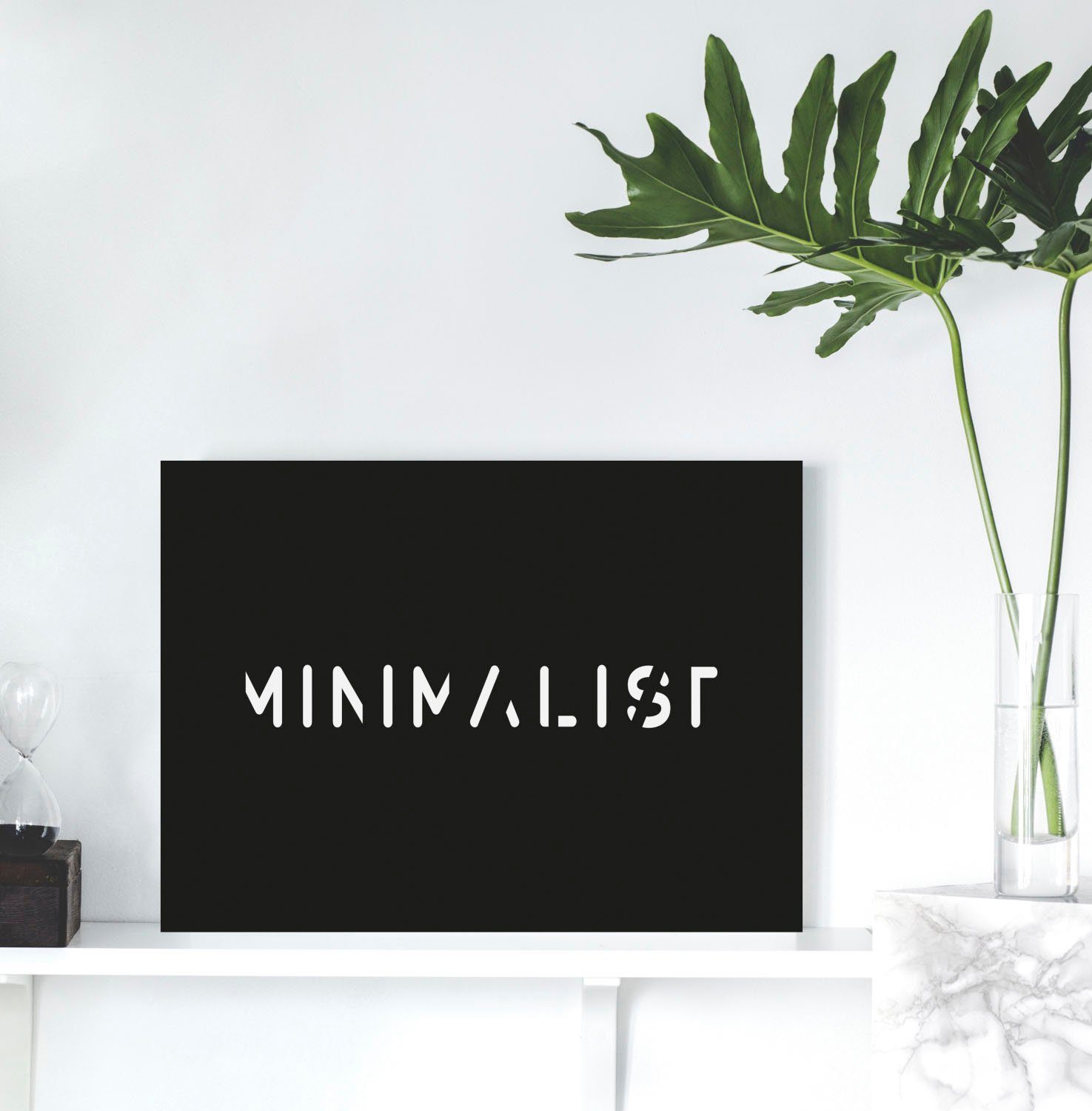 queence Artprint op acrylglas MINIMALIST Fine Art-print in galeriekwaliteit