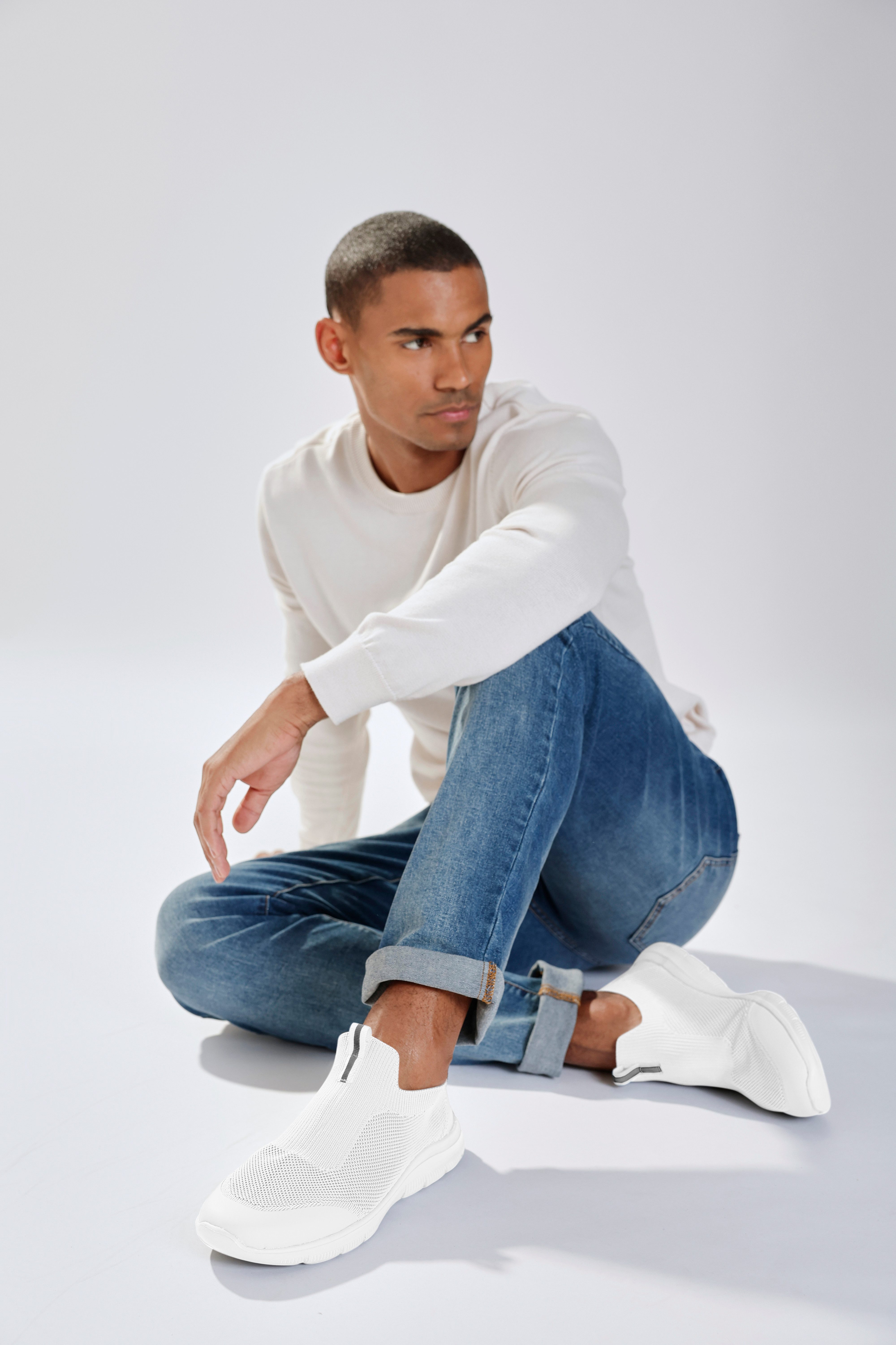 John Devin Slip-on sneakers Slipper, vrijetijdsschoen, sneaker met ultralichte zool Unisex VEGAN