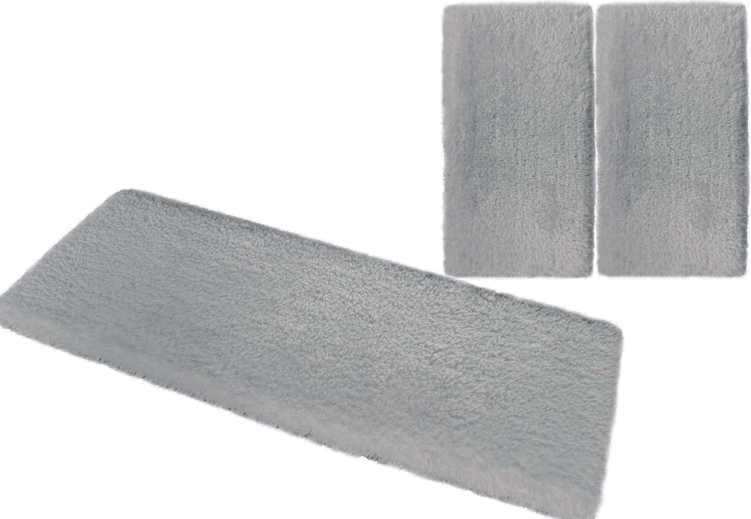 Guido Maria Kretschmer Home&Living Set slaapkamerkleedjes Micro exclusieve tapijt, zeer hoge pool, zacht door microvezel bedvloerkleden maat 14 (2x