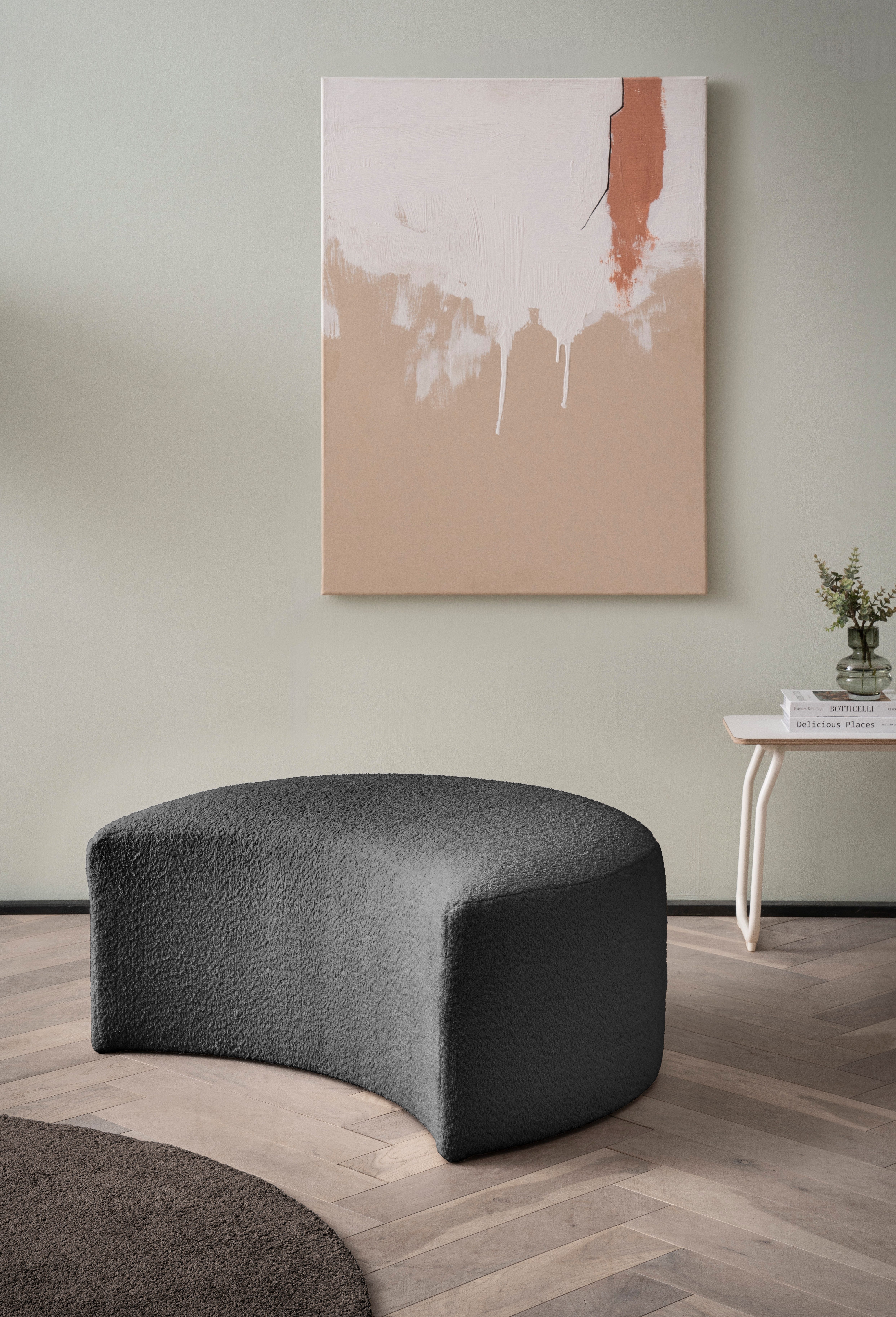LeGer Home by Lena Gercke Hocker Isalie, in moderne kleuren en verschillende stoffen