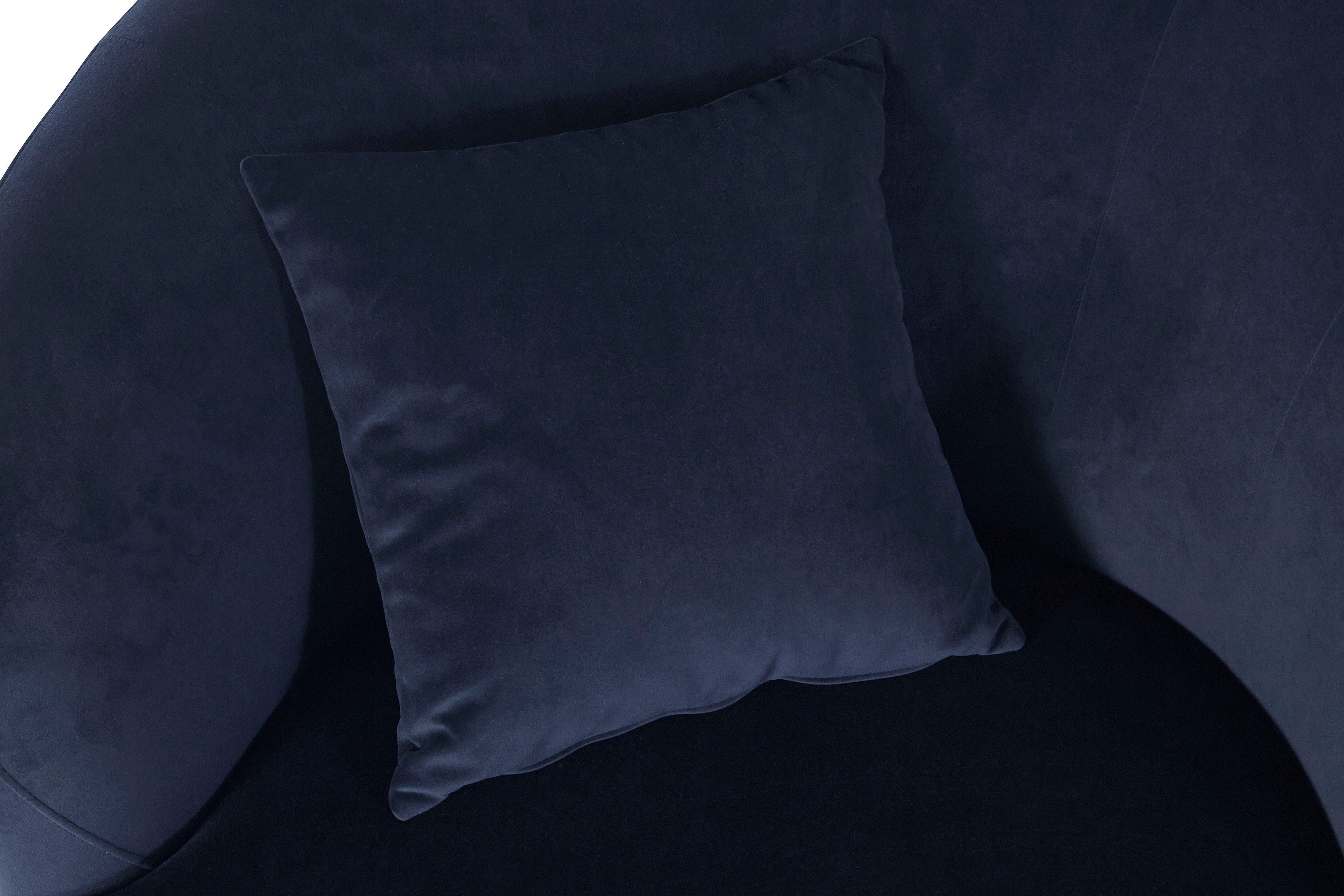 LeGer Home by Lena Gercke Draaibare fauteuil Dilara Stoel afgeronde rugleuning en front, in 3 stofkwaliteiten
