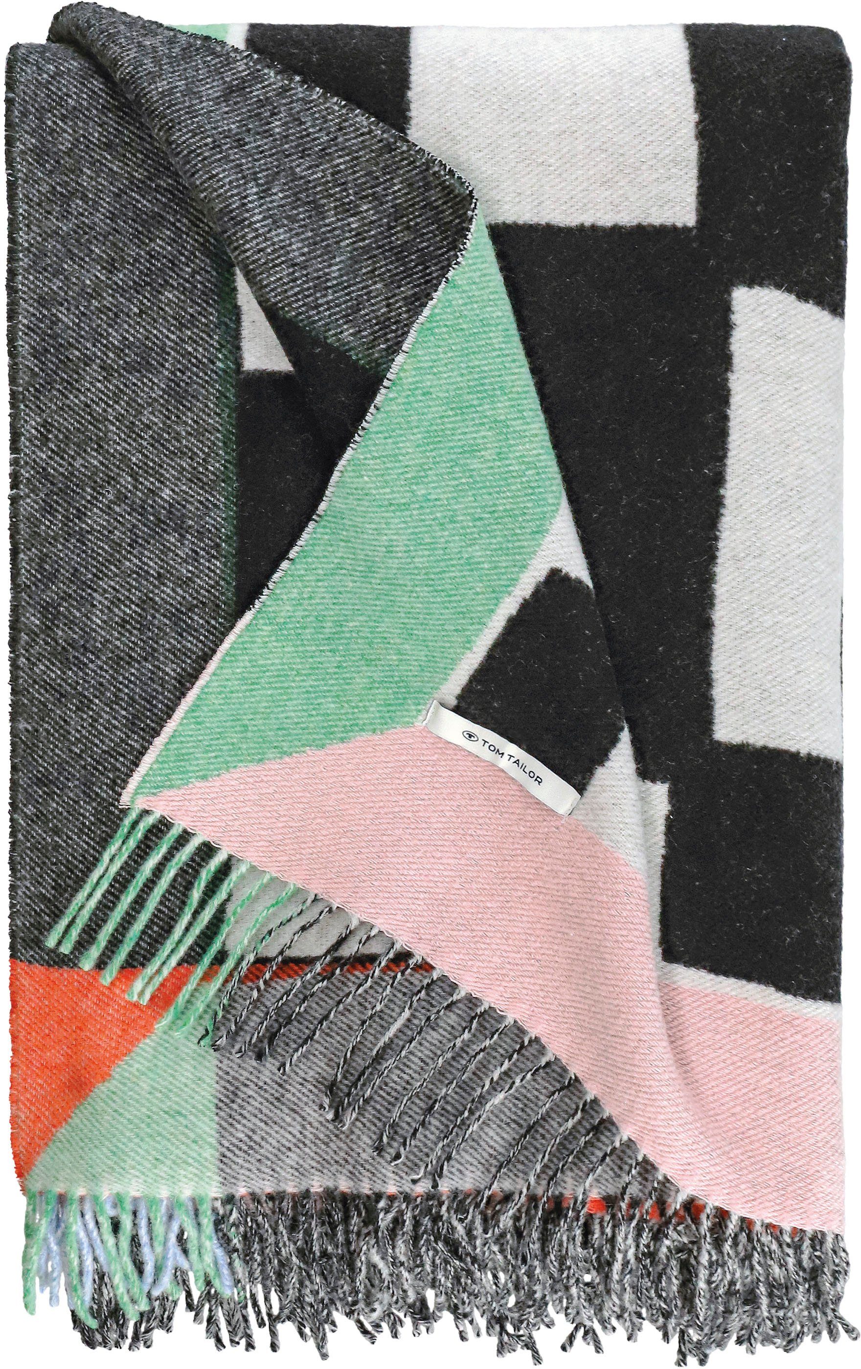 TOM TAILOR HOME Plaid Checkmate Bings Kunstenaarscollectie