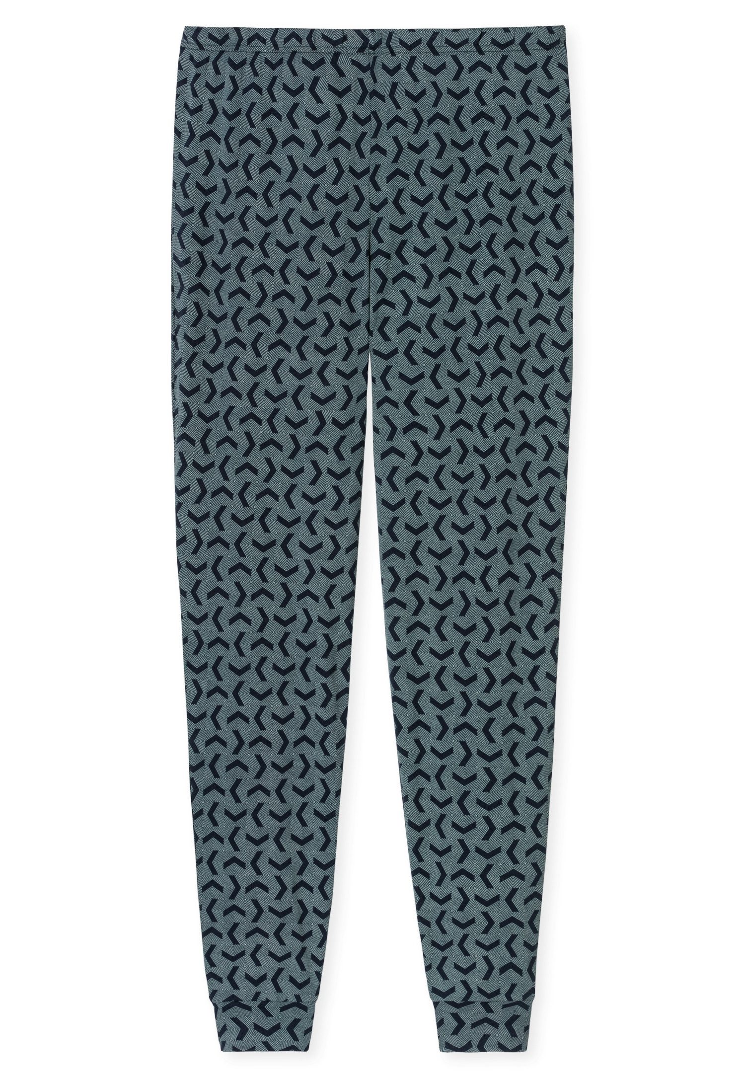Schiesser Pyjama "Casual Essentials" met comfortabele boord (2-delig)