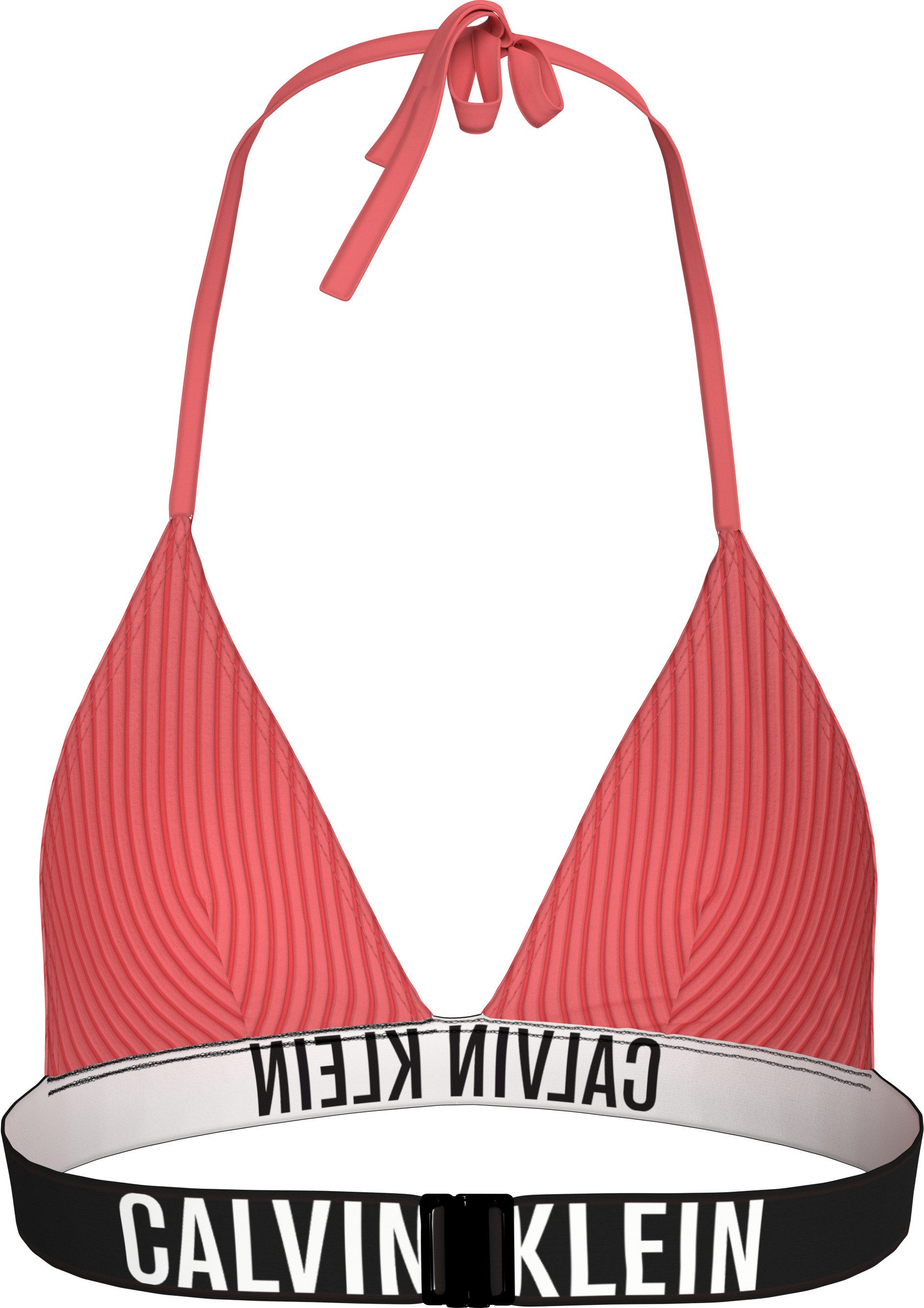 Calvin Klein Swimwear Triangel-bikinitop TRIANGLE-RP met logo-onderbusteband