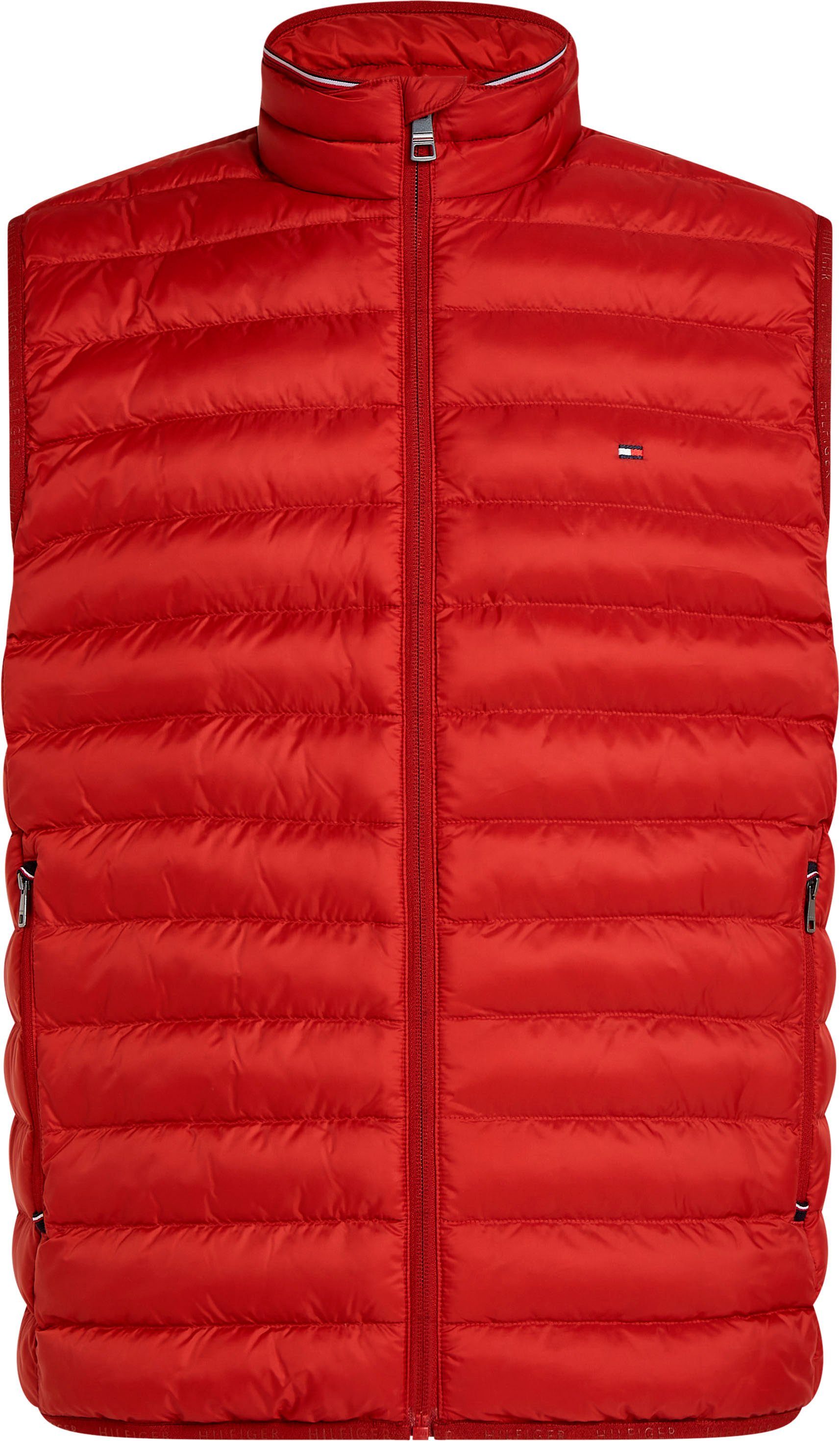 Tommy Hilfiger Bodywarmer PACKABLE RECYCLED VEST met  logoborduursel