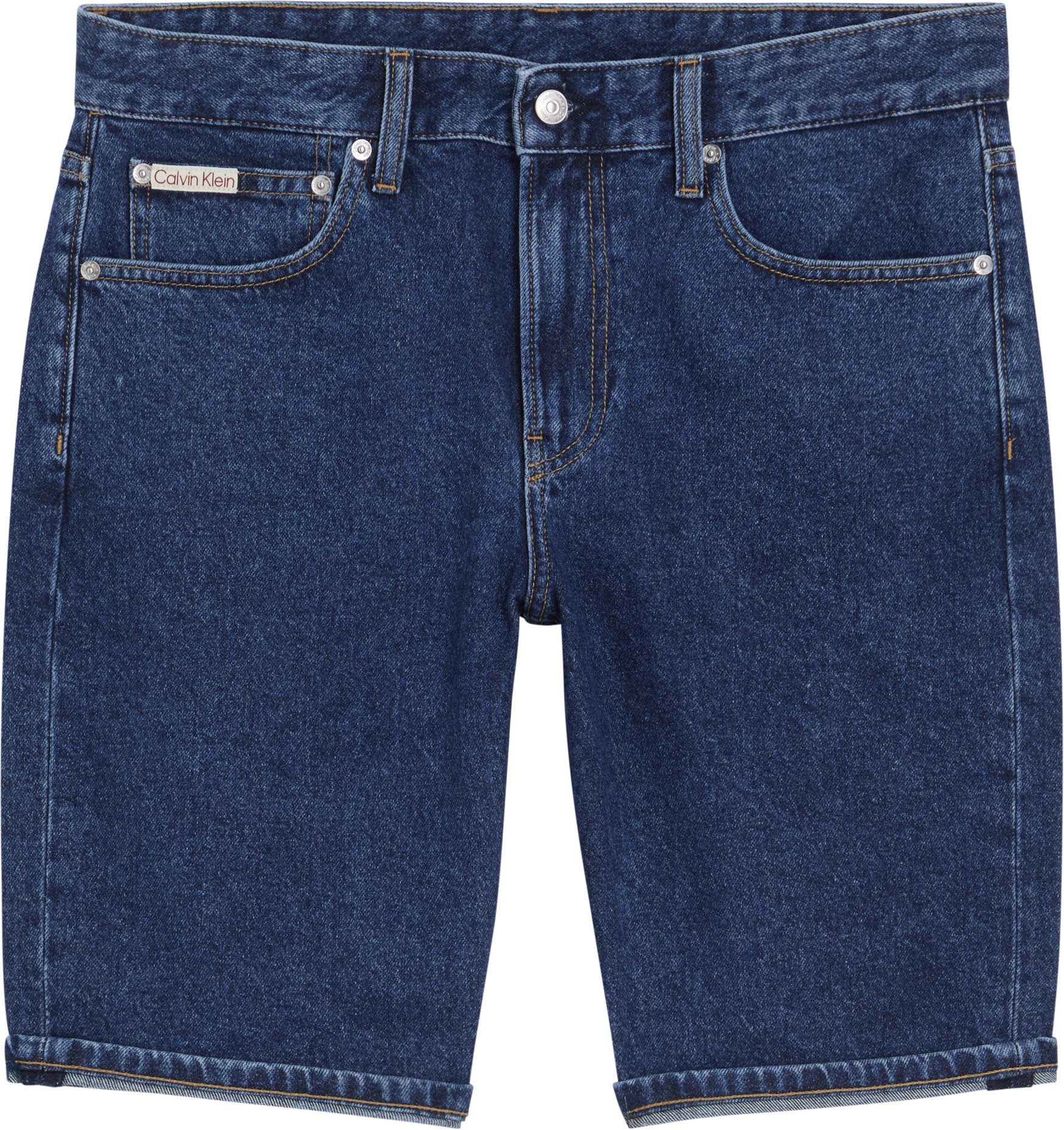 Calvin Klein Short REGULAR SHORT in donkerblauwe wassing