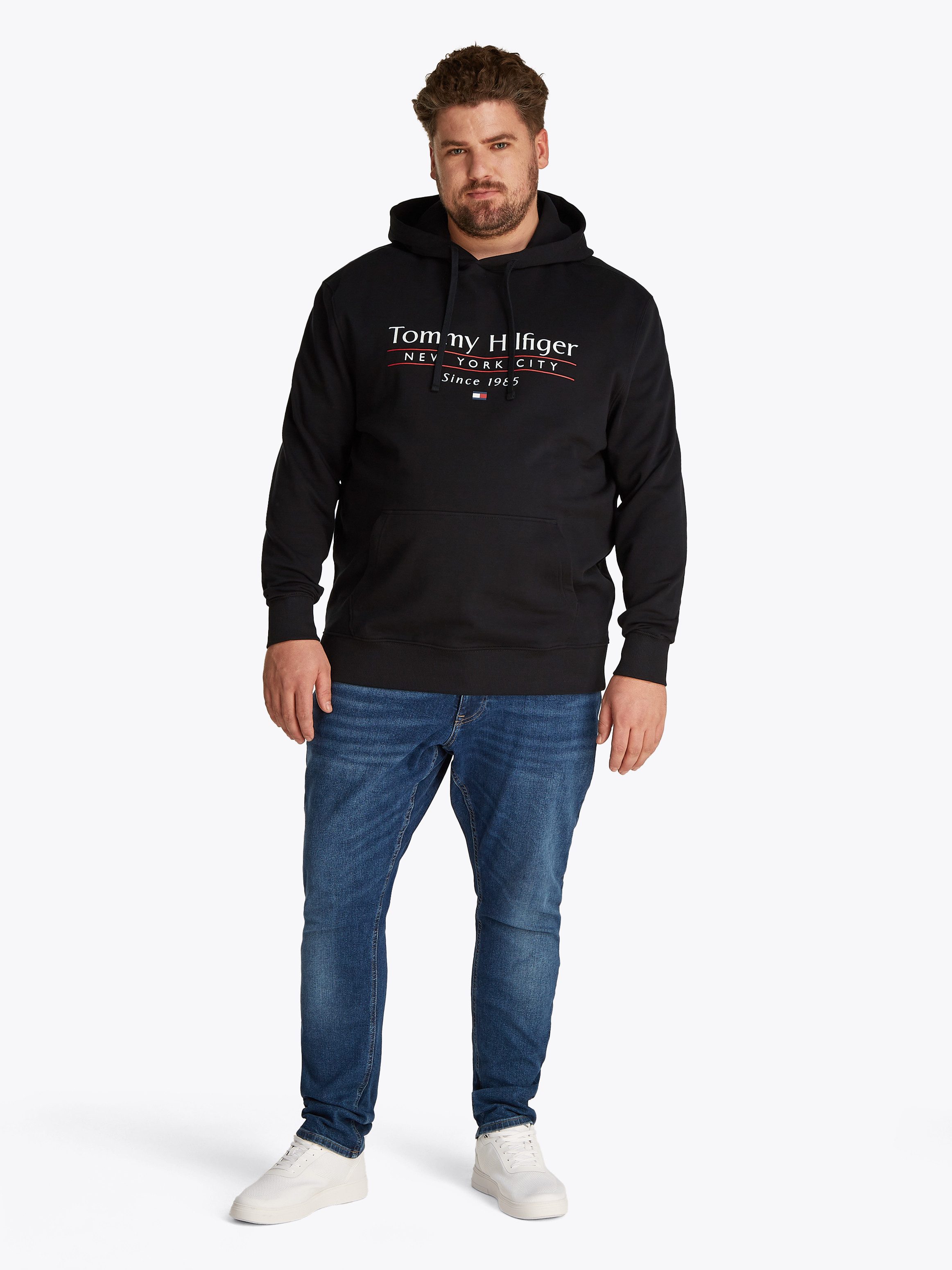 Tommy Hilfiger Hoodie BT-HILFIGER CENTER STACK HOODY-B