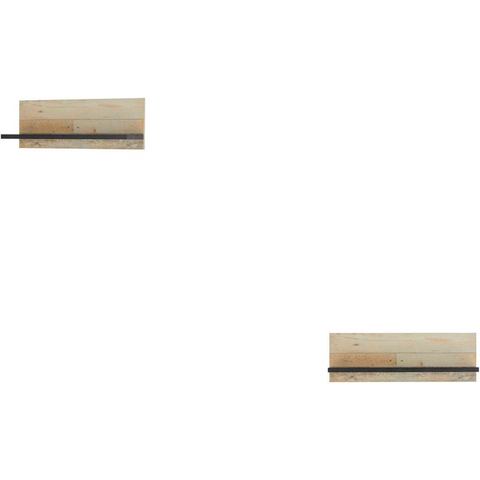 Home affaire Wandrek Sherwood Breedte 90 cm, in modern houtdecor, 28 mm dikke legplanken