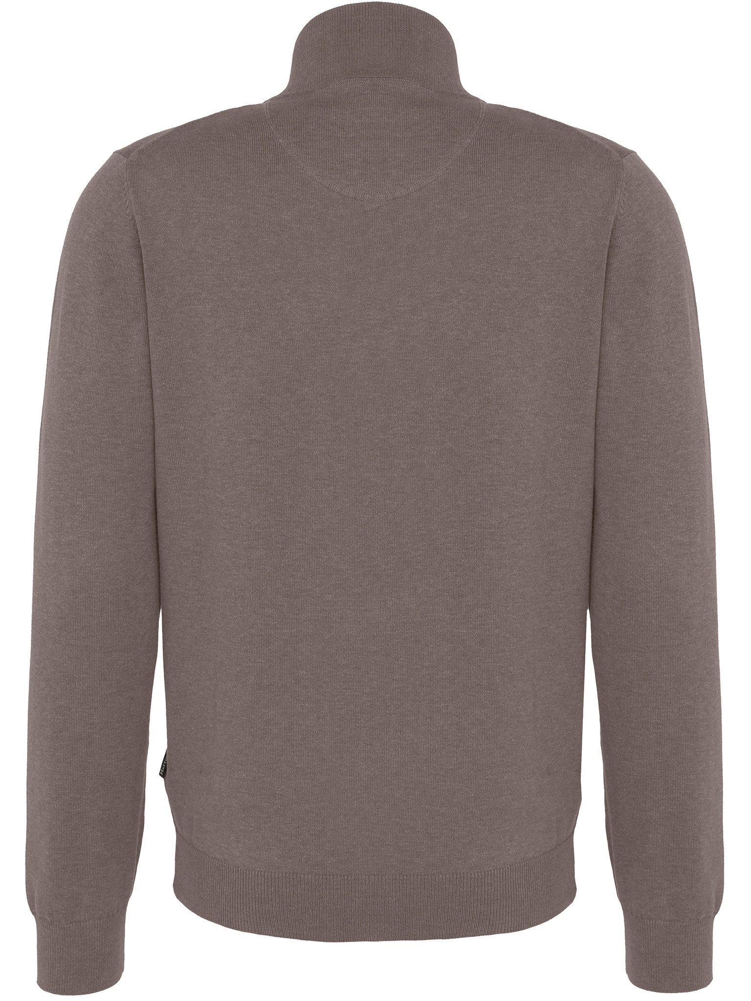 FYNCH-HATTON Vest met ritssluiting en logo-geborduurde details