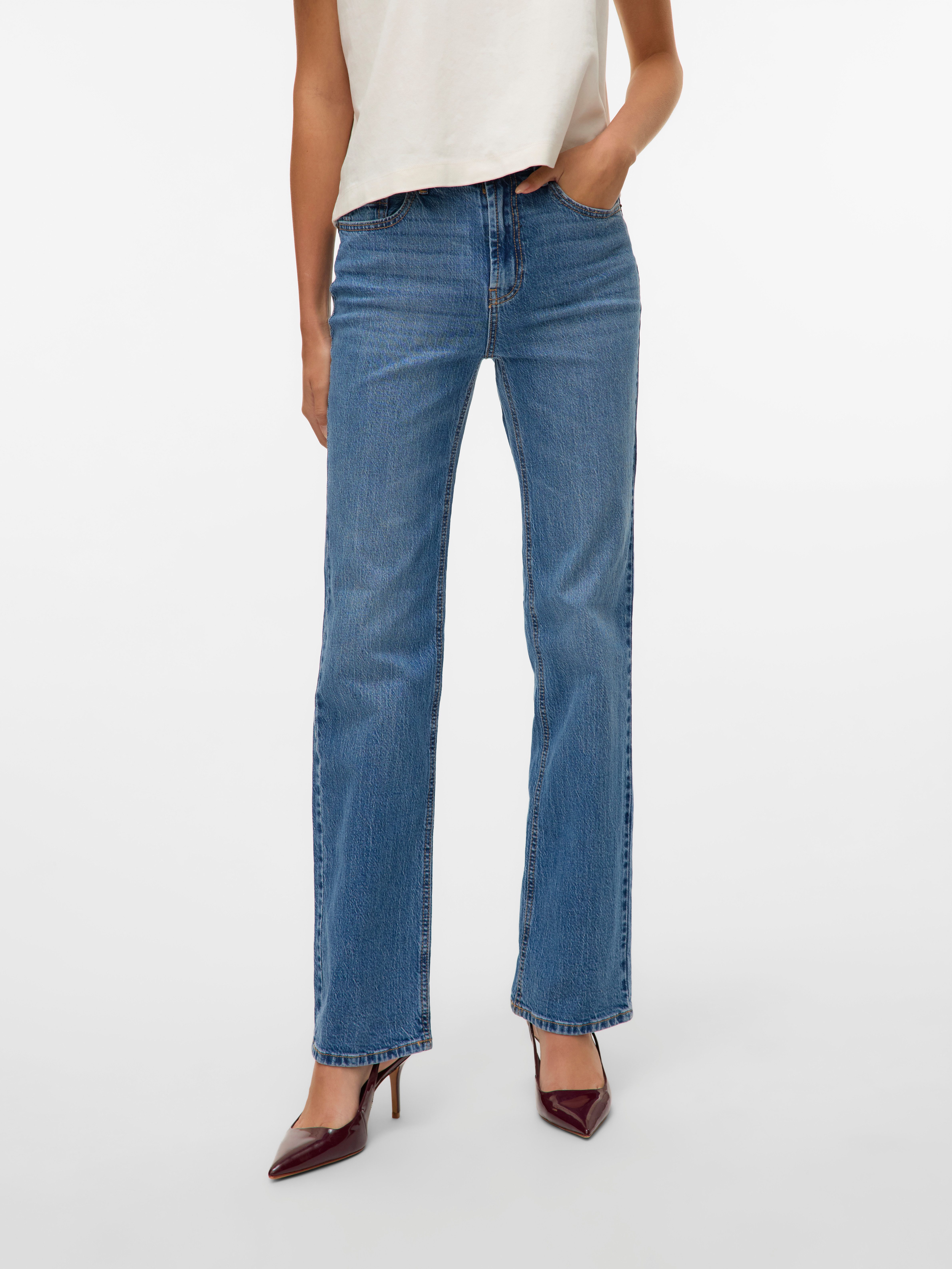 Vero Moda Straight jeans VMTESSA HR STRAIGHT JEANS LI3114 GA NOOS