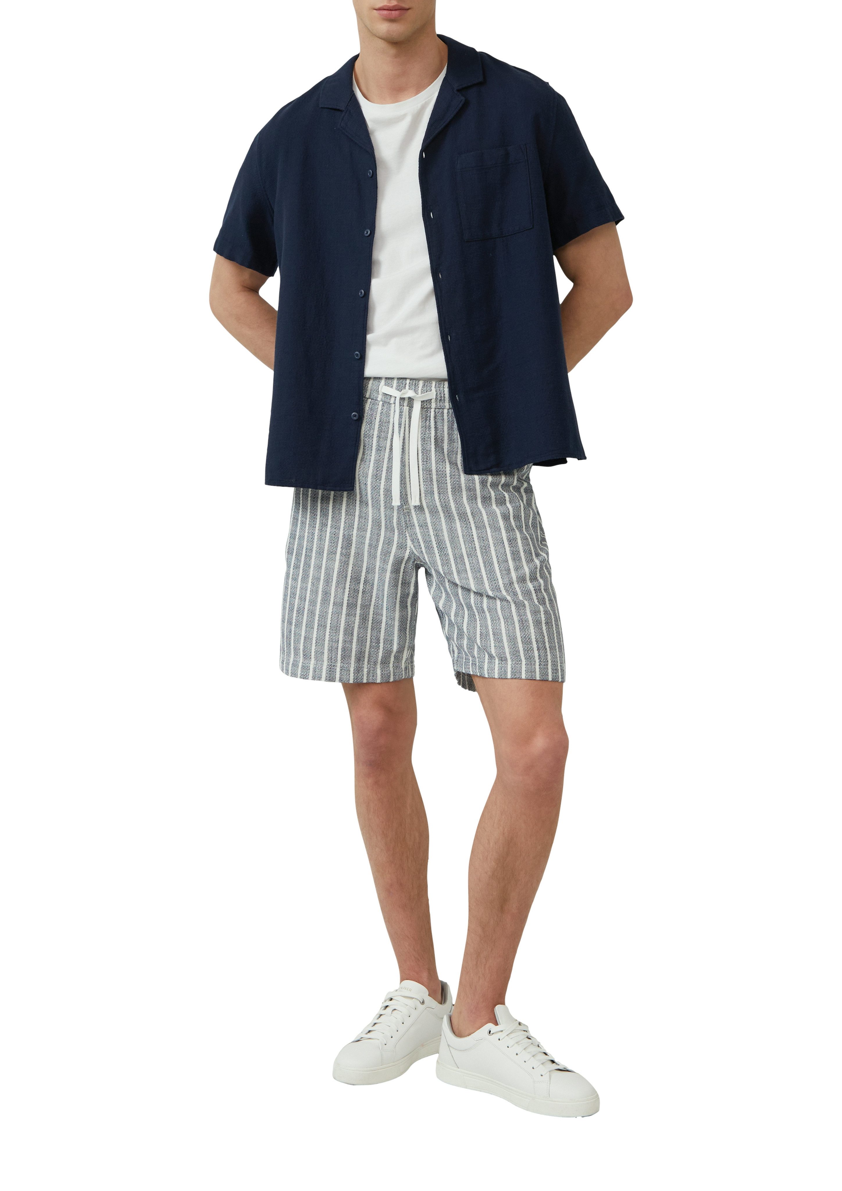 s.Oliver Relaxshorts met trekkoord