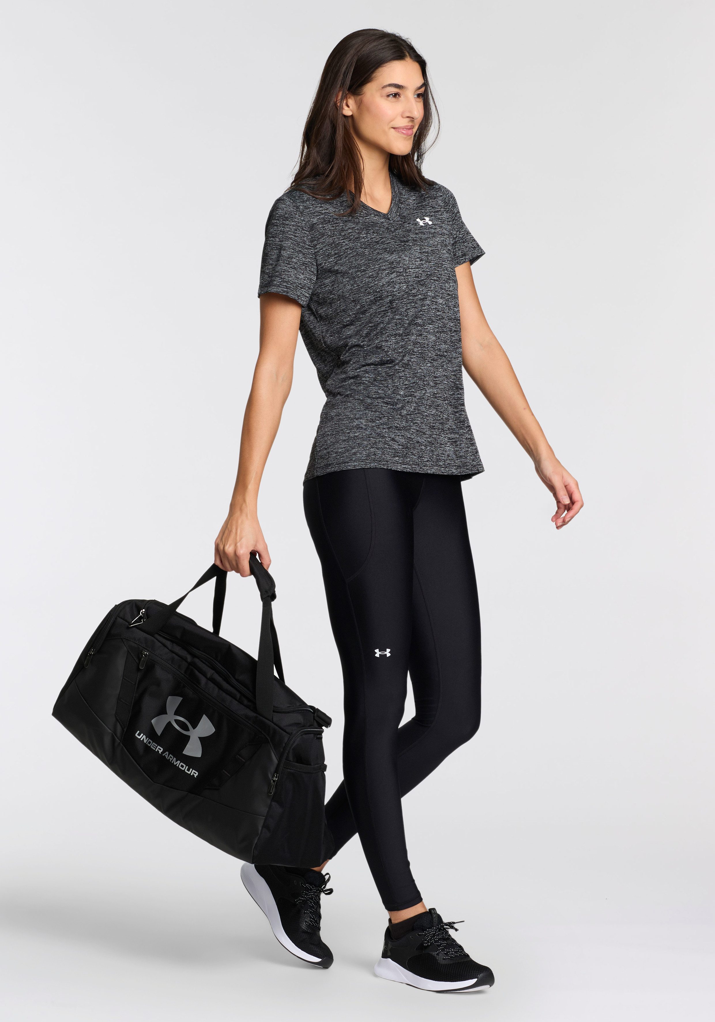 Under Armour® Sport-bh HeatGear® Perfect voor de warme dagen. Houdt je koel en droog.