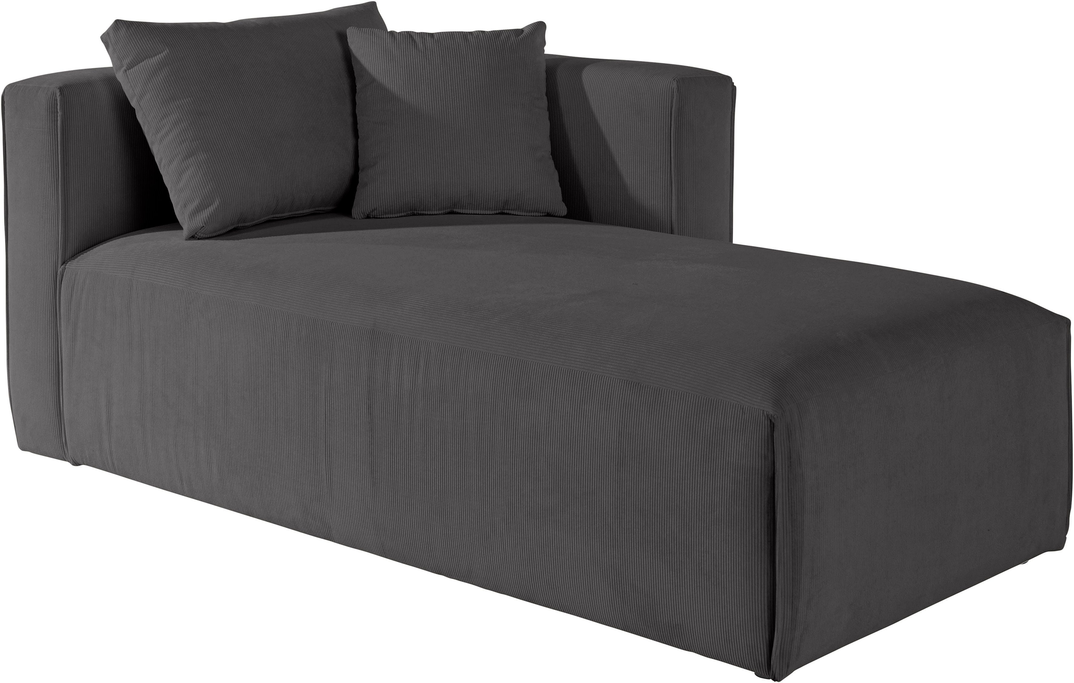Guido Maria Kretschmer Home&Living Ottomane Comfine Modulaire ottomane om zelf samen te stellen, in 3 bekledingvarianten