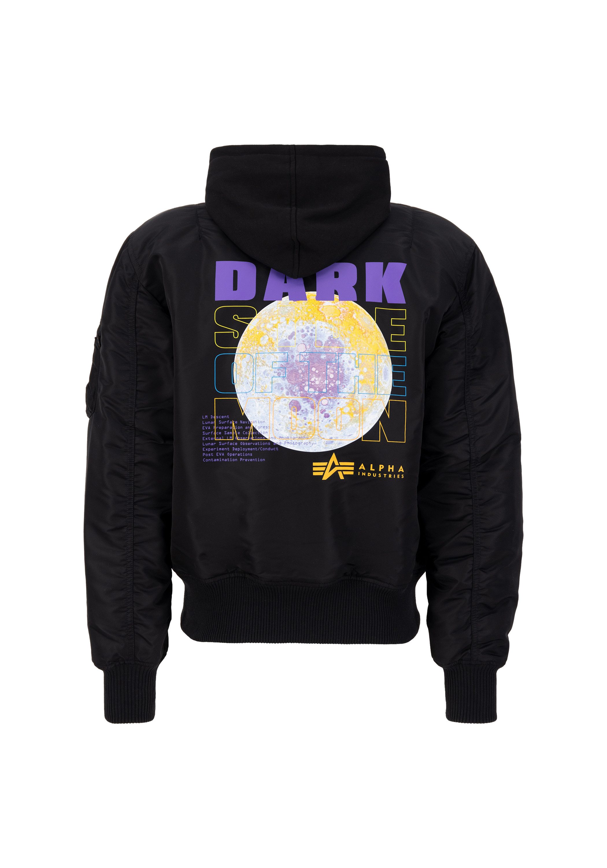 Alpha Industries Bomberjack ALPHA INDUSTRIES Men - Bomber Jackets MA-1 VF Hood Dark Side